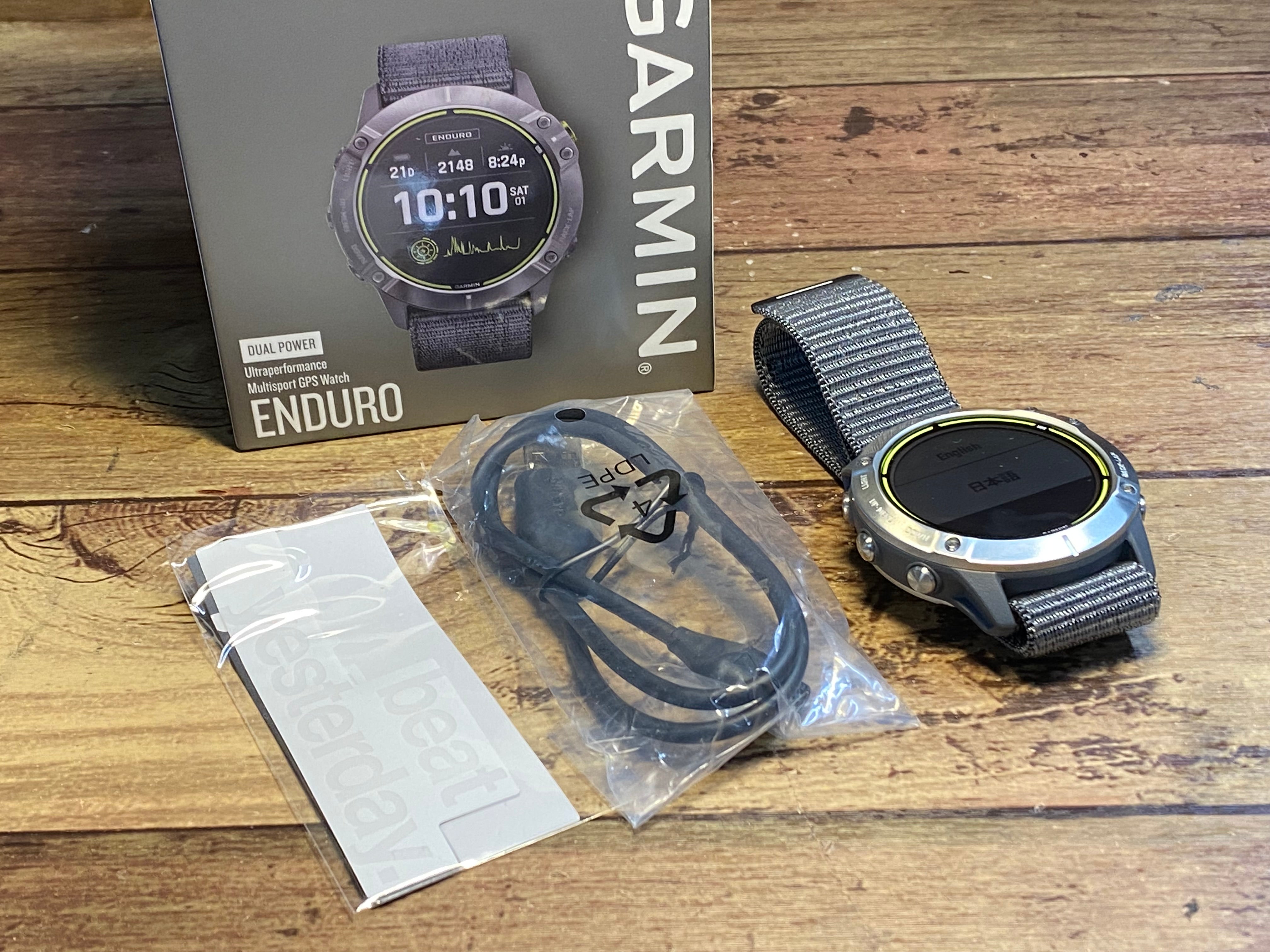 HG503 ガーミン GARMIN ENDURO STEEL スマートウォッチ – BICI AMORE