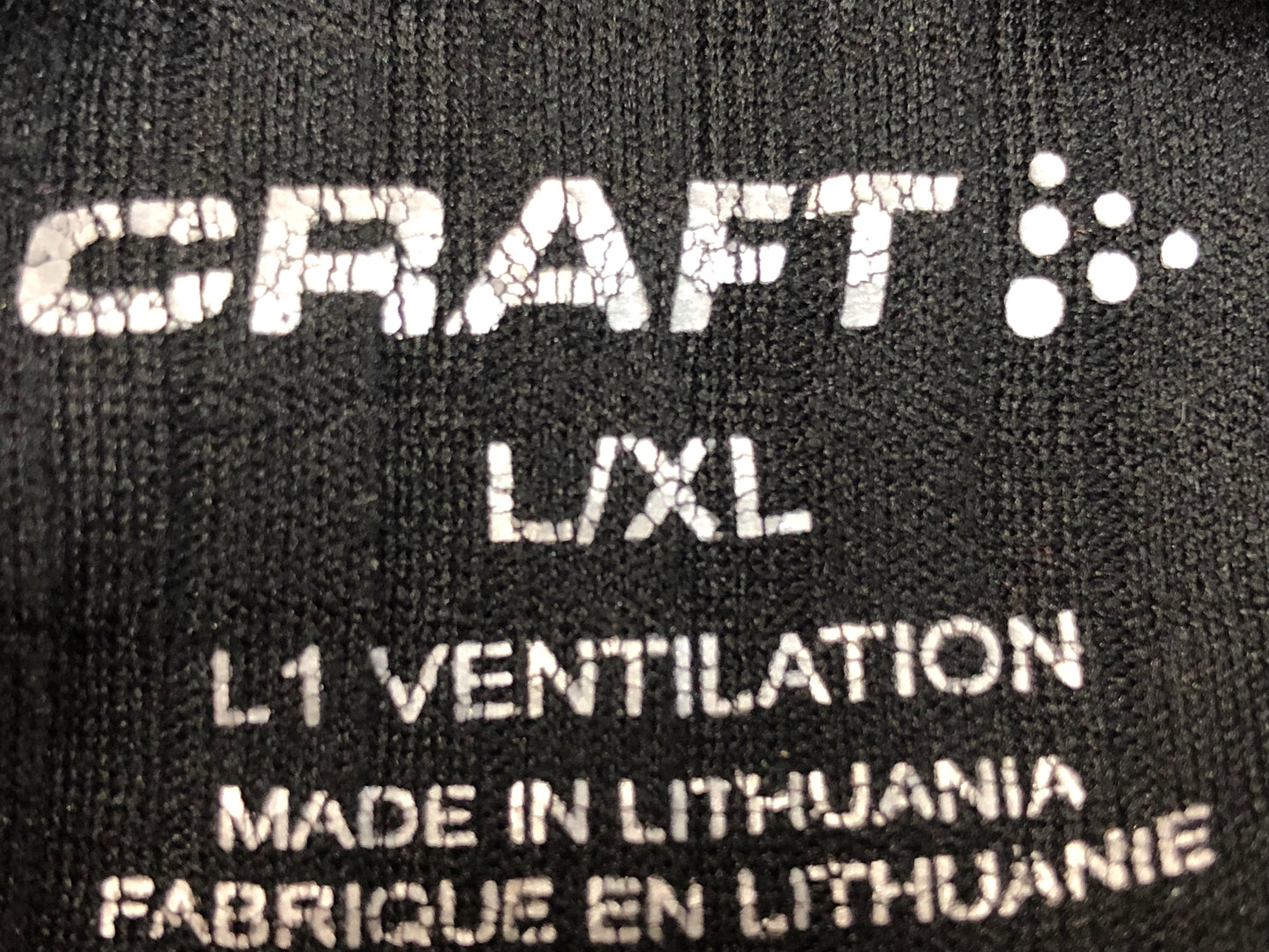 GQ206 クラフト CRAFT ゴア GORE WINDSTOPPER サイクルキャップ 黒 L/XL ※毛玉