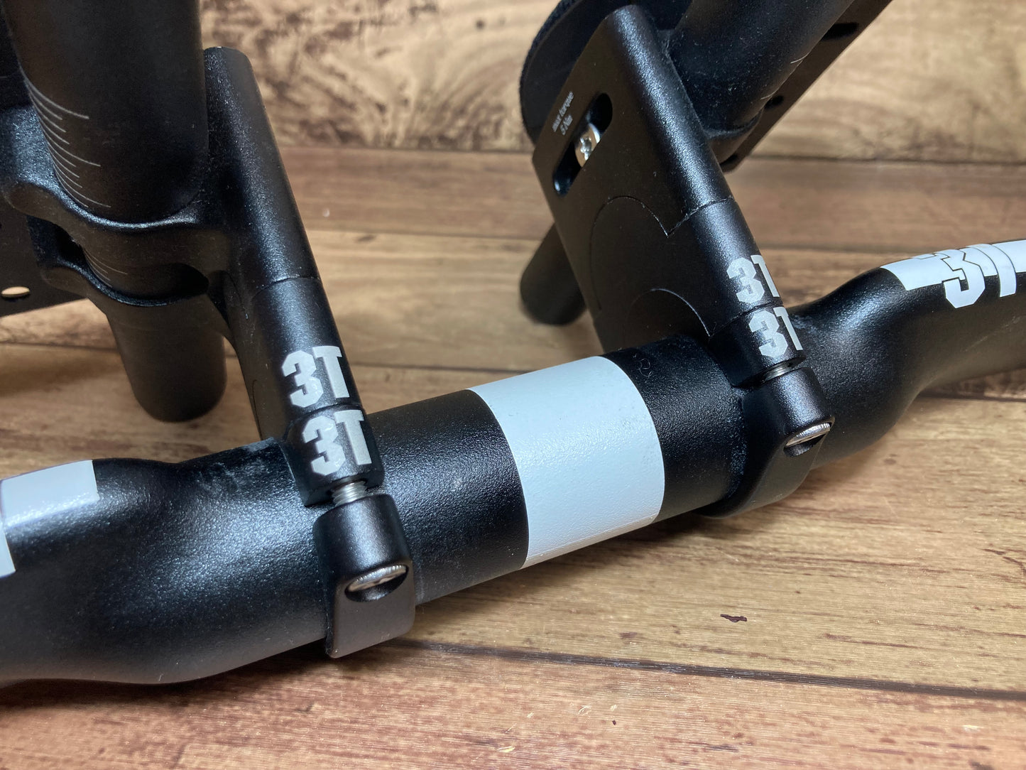 HJ113 3T VOLA-PRO アルミ エアロ TT DHバー Φ31.8 C-C420mm L実測350mm