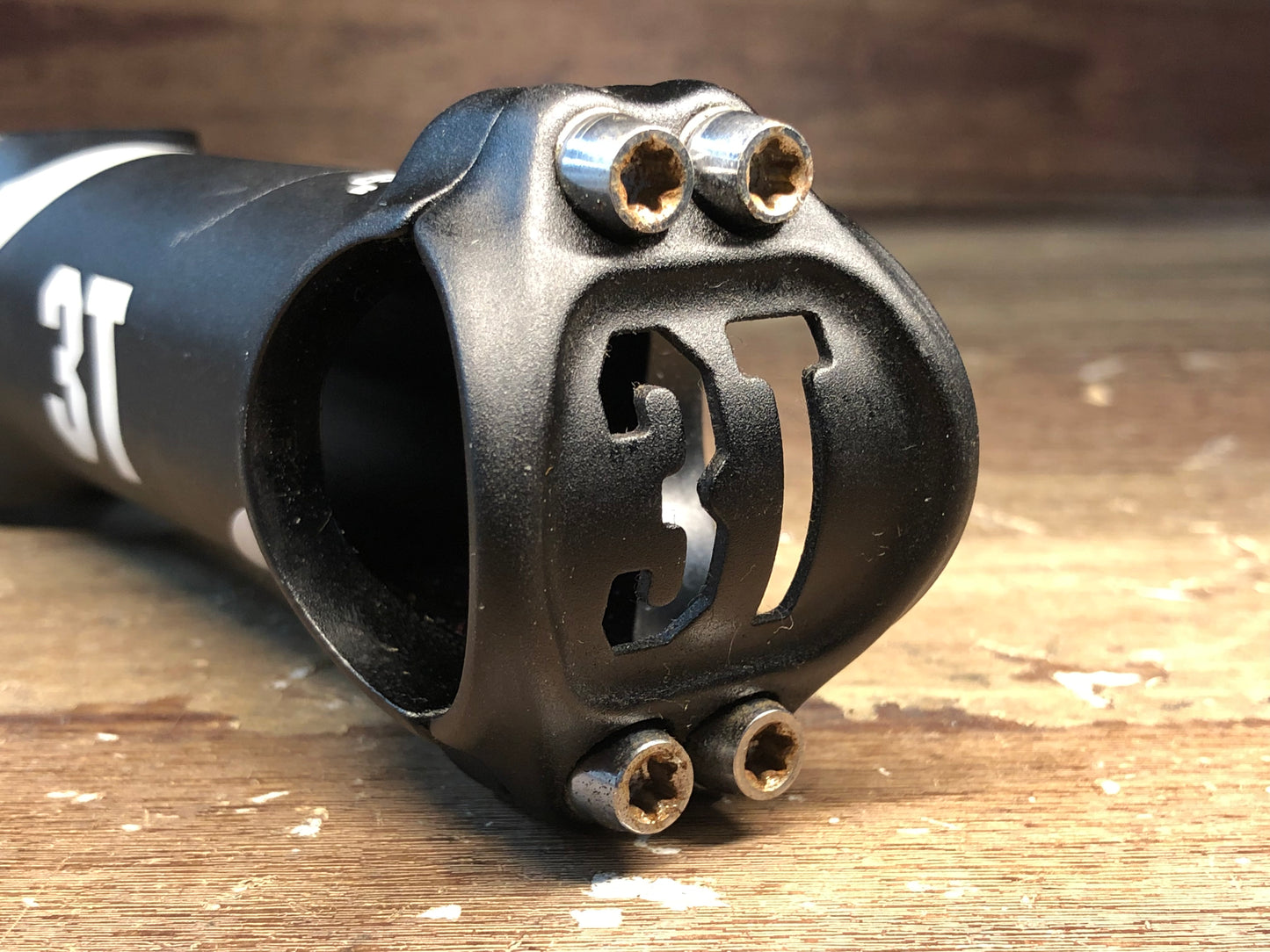 FW191 3T ARX II PRO ステム φ31.8 110mm 黒白 ※傷あり