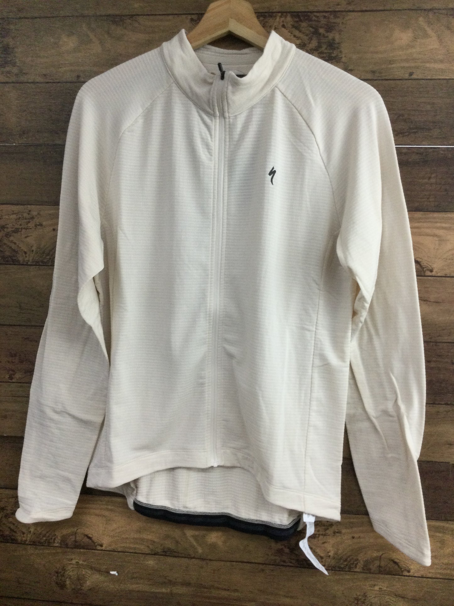 GD549 スペシャライズド SPECIALIZED PRIME POWERGRID JERSEY LONG SLEEVE 長袖 サイクルジャージ オフホワイト L