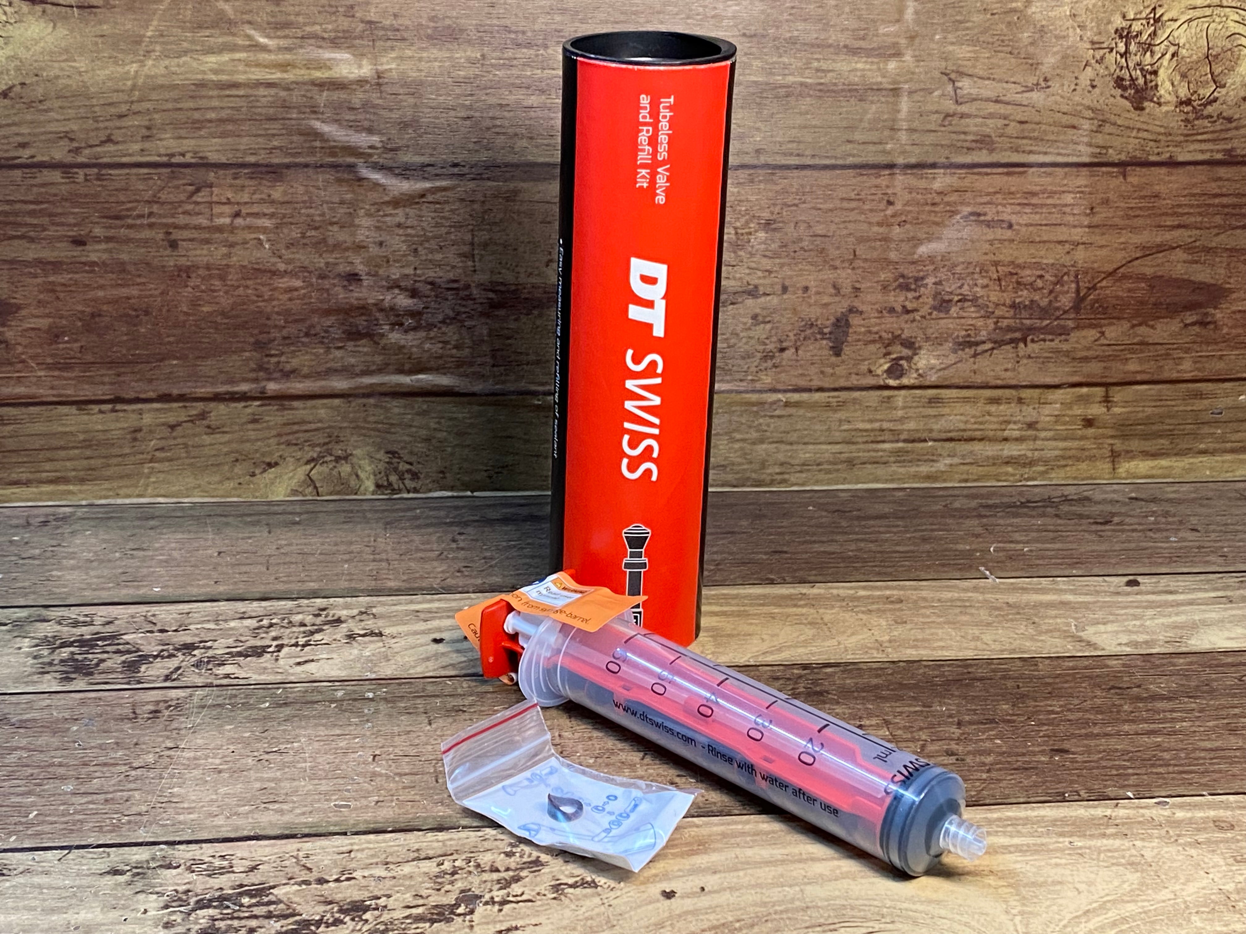 HK626 DT SWISS Tubeless Valve and Refill kit チューブレスリフィルキット BICI AMORE