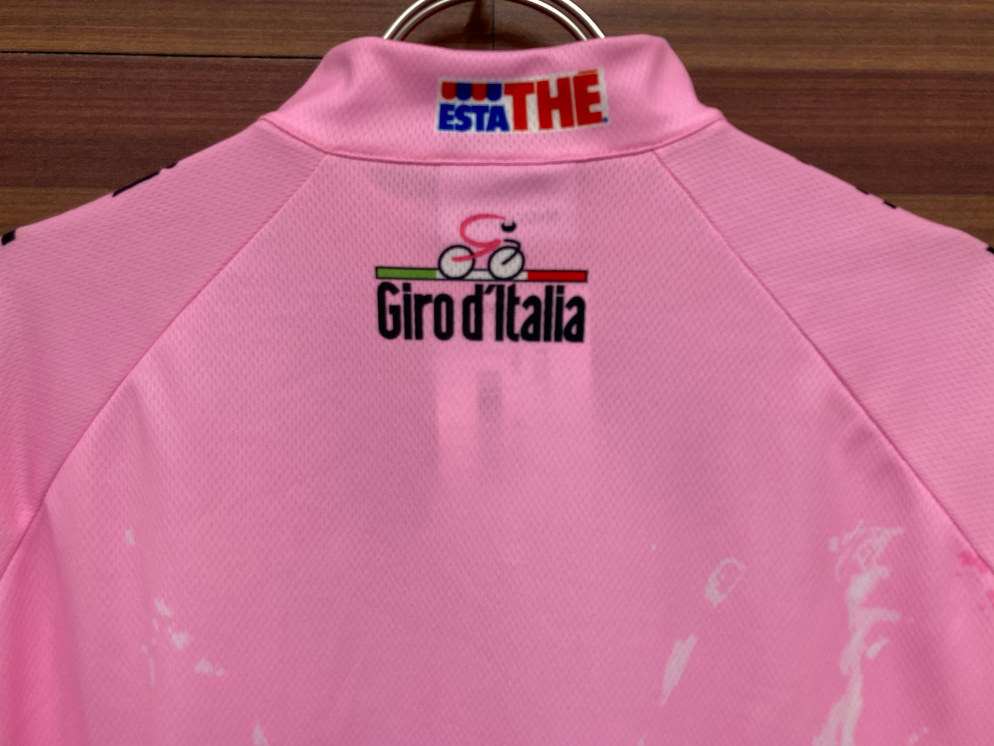 GV913 サンティーニ Santini 半袖 サイクルジャージ ピンク L