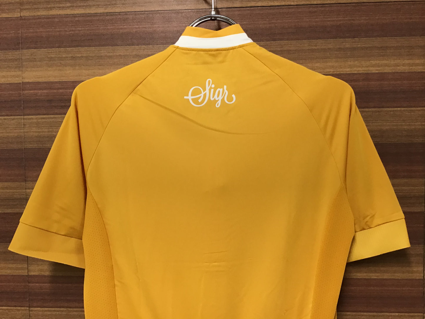 GY186 ★シーガー Sigr SOLROS WOMAN 半袖サイクルジャージ オレンジ S