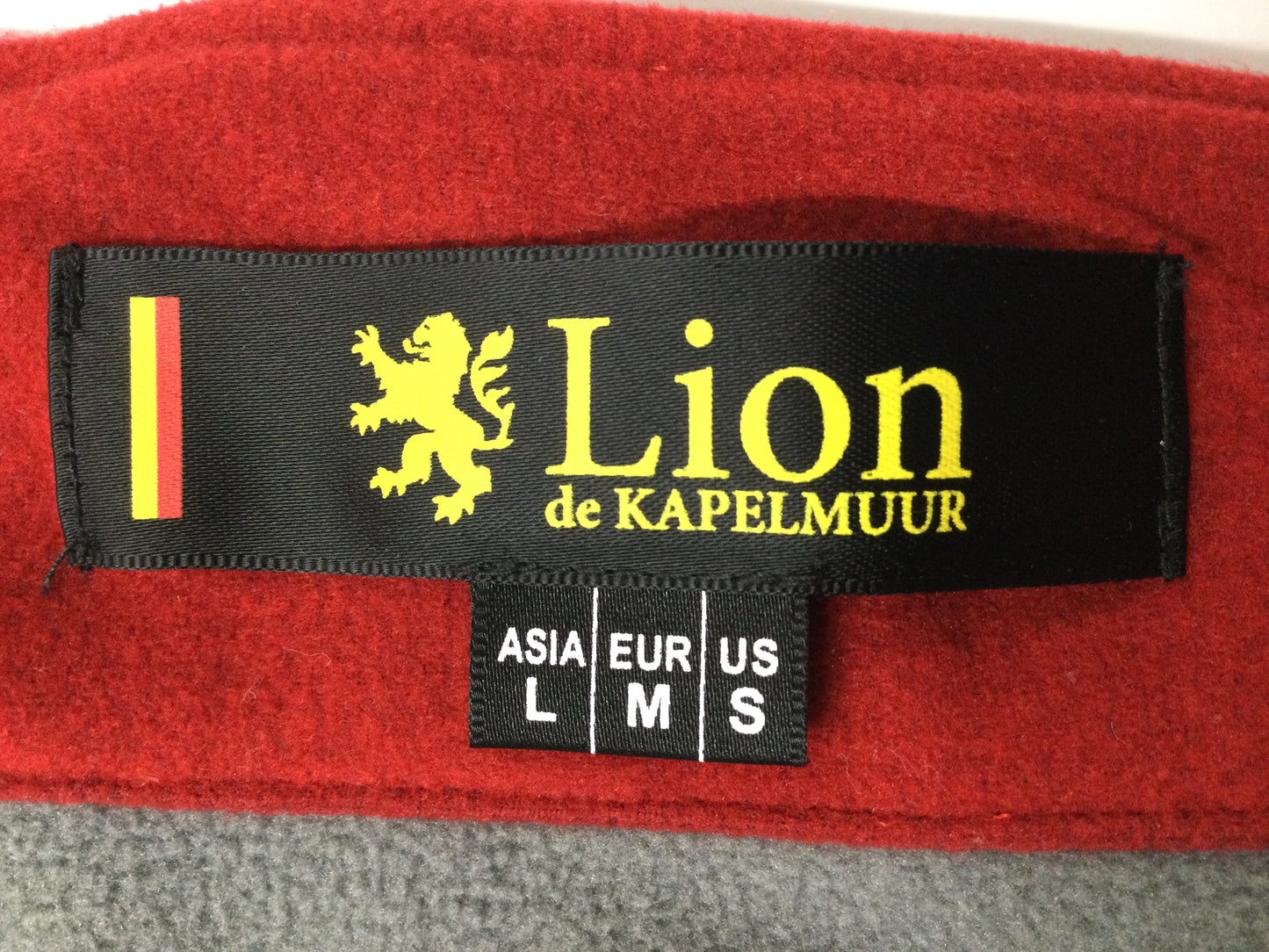GO362 リオンドカペルミュール Lion de kapelmuur インサレーションジャケット 黒 L 裏起毛