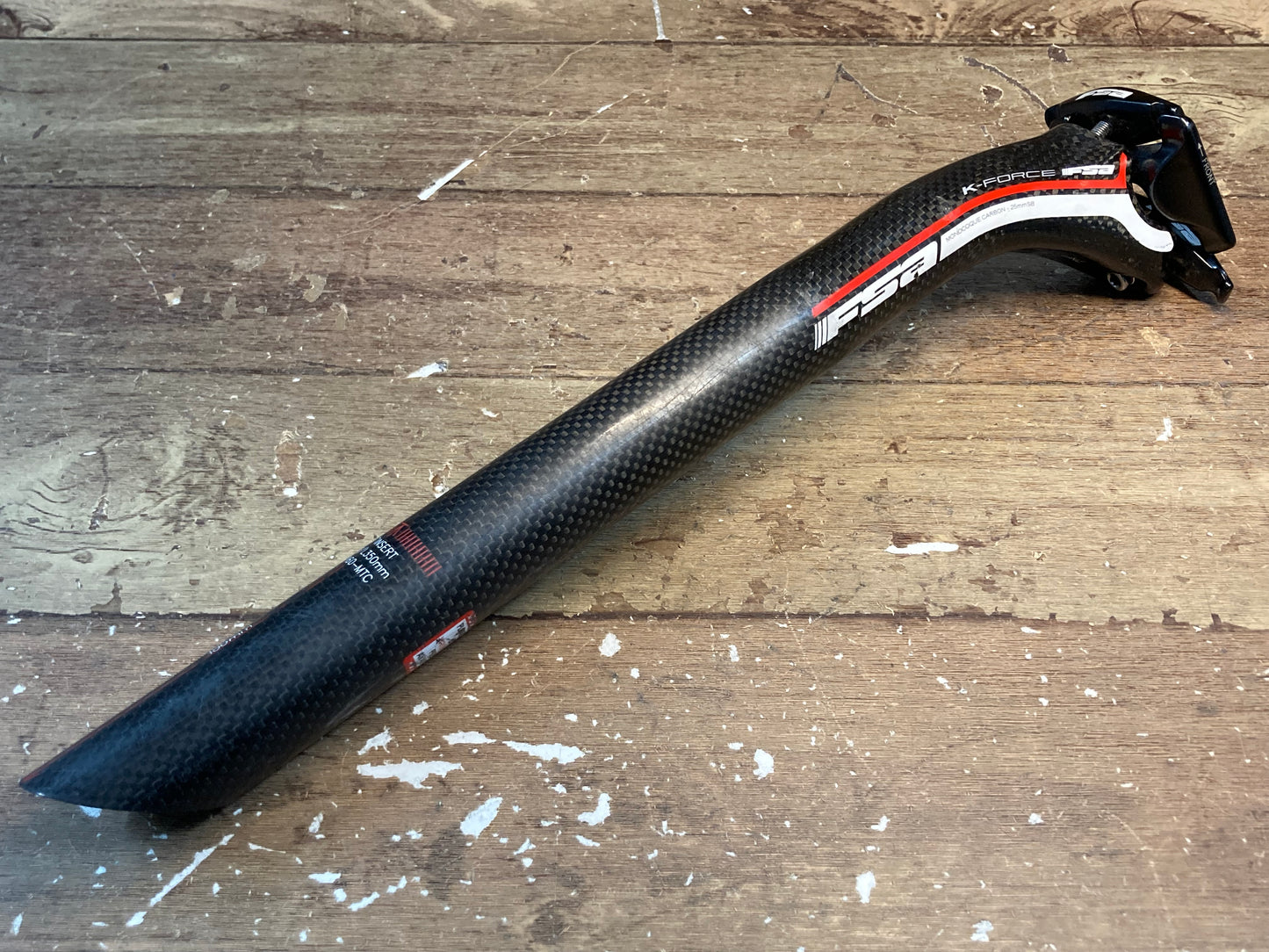 GW438 FSA K-FORCE カーボンシートポスト Φ31.6 360mm