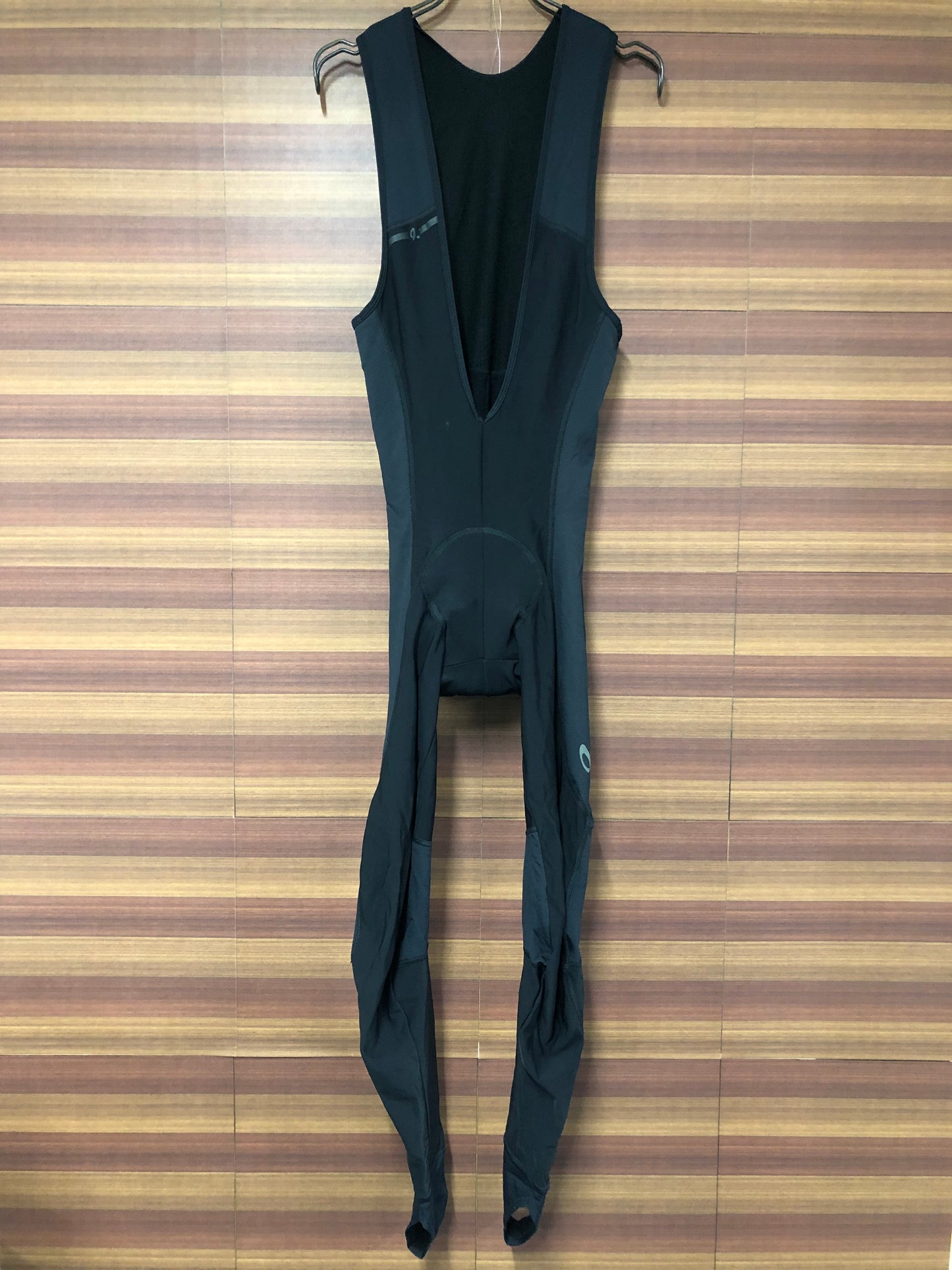 GW814 イザドア Isadore 裏起毛 ビブタイツ 黒 M