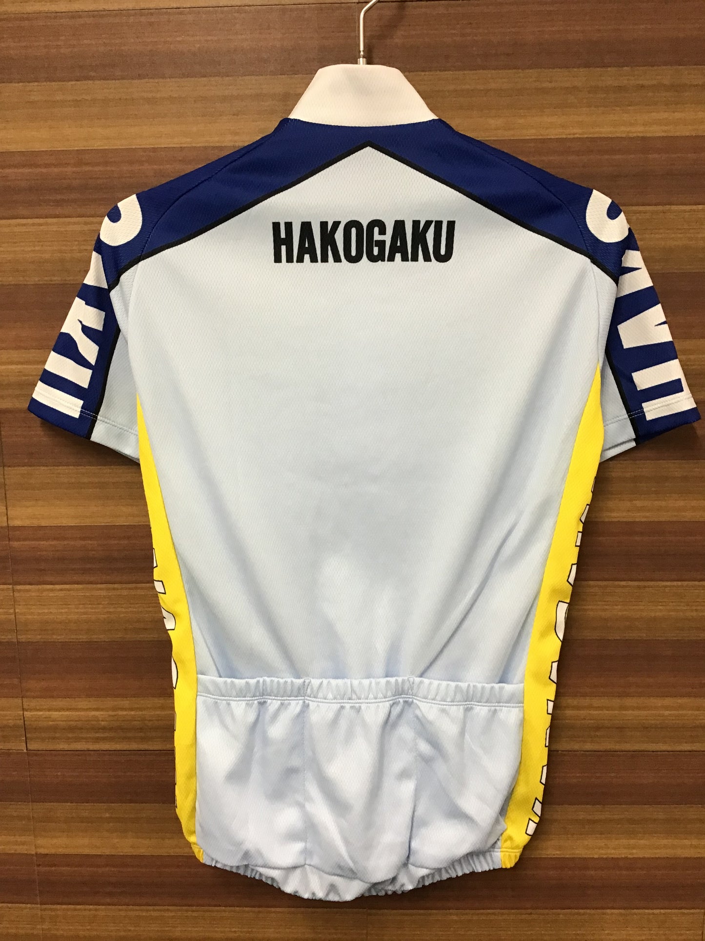 GZ968 ウェイブワン WAVE ONE 半袖 サイクルジャージ 水色 S 弱虫ペダル 箱根学園