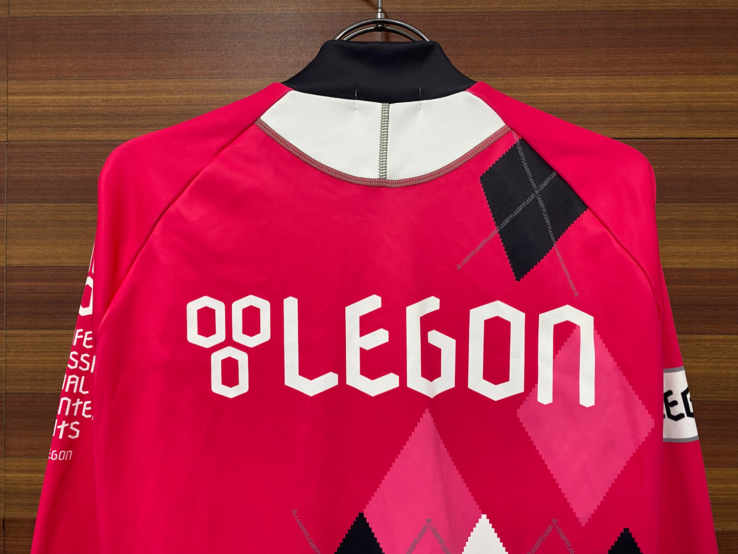 HB172 パールイズミ PEARL iZUMi 長袖 サイクルジャージ 裏起毛 LEGON ピンク M