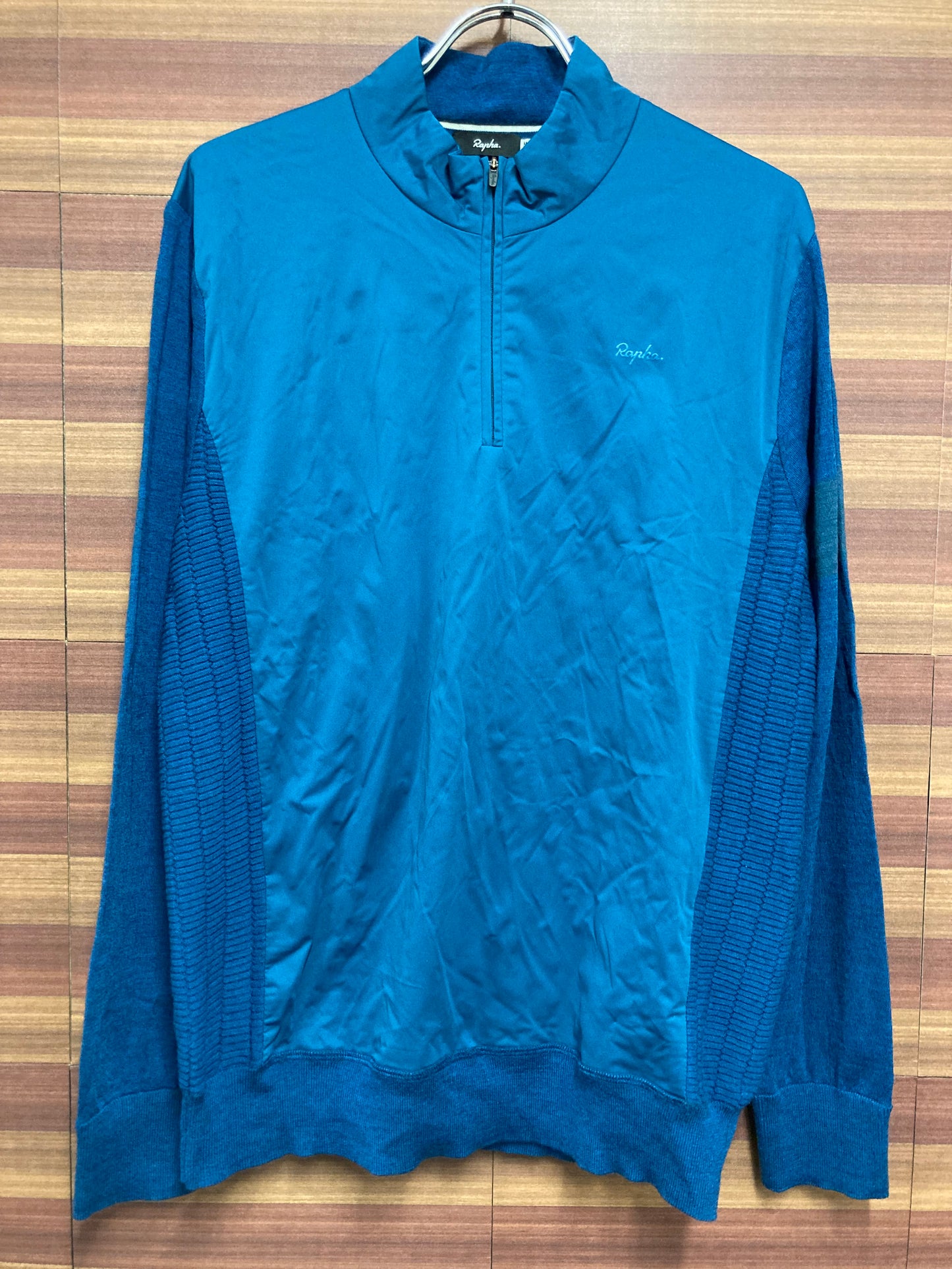 GV868 ラファ Rapha メリノジップジャージ 水色 M