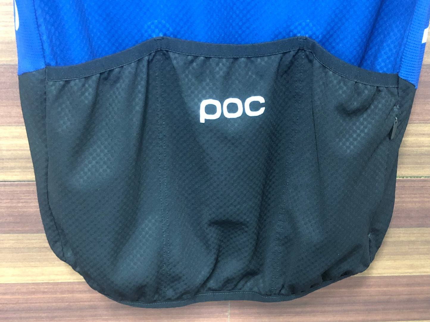 GV158 POC 半袖 サイクルジャージ 紺 青
