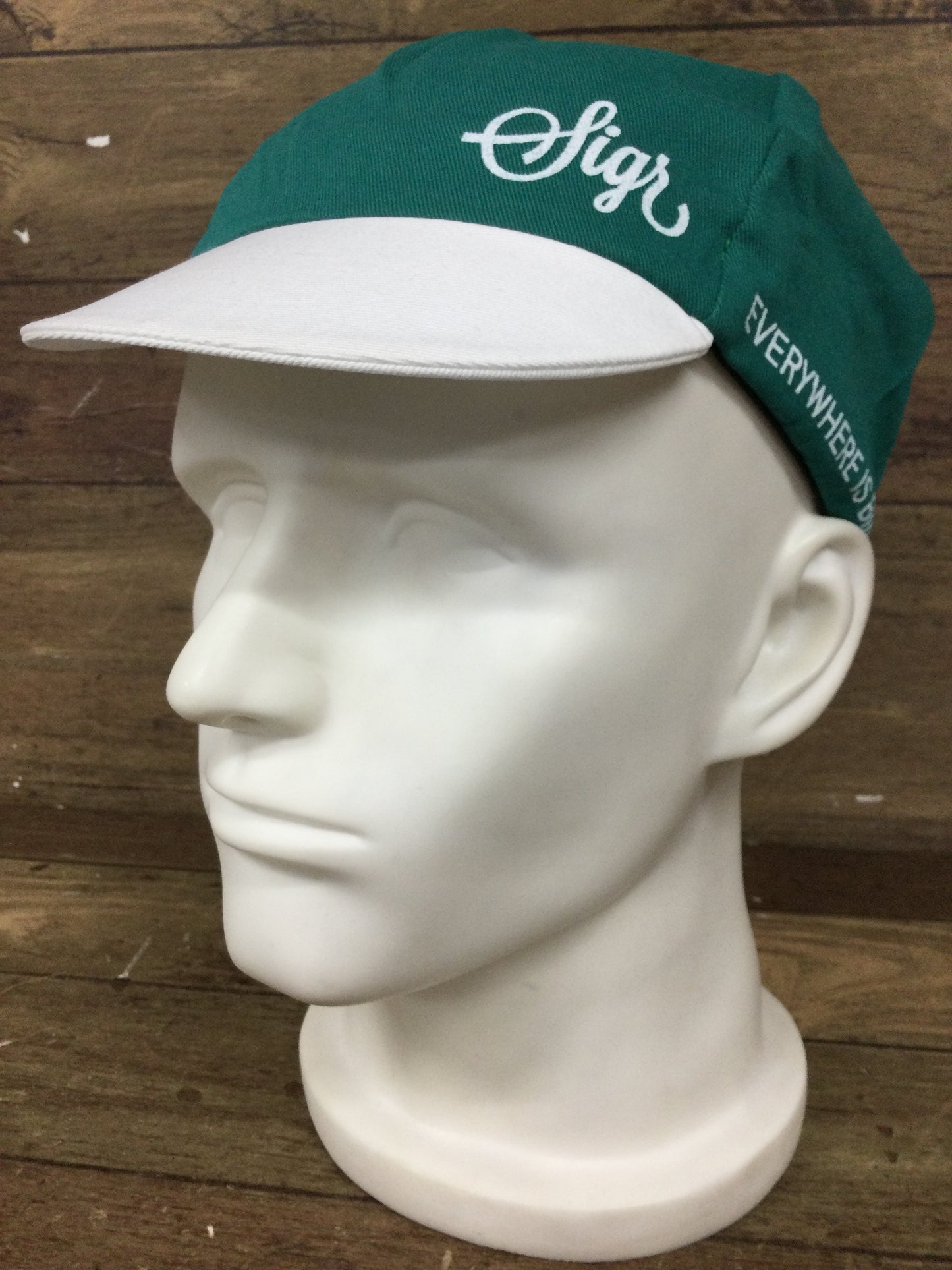 GY272 ★シーガー Sigr PILFINK サイクルキャップ 緑 one size
