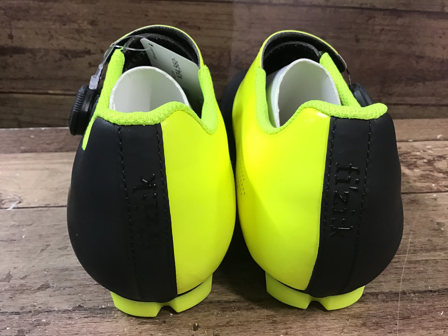 GW041 フィジーク fizik R3B ARIA BOA ビンディングシューズ 黒黄 EU42 SPD-SL