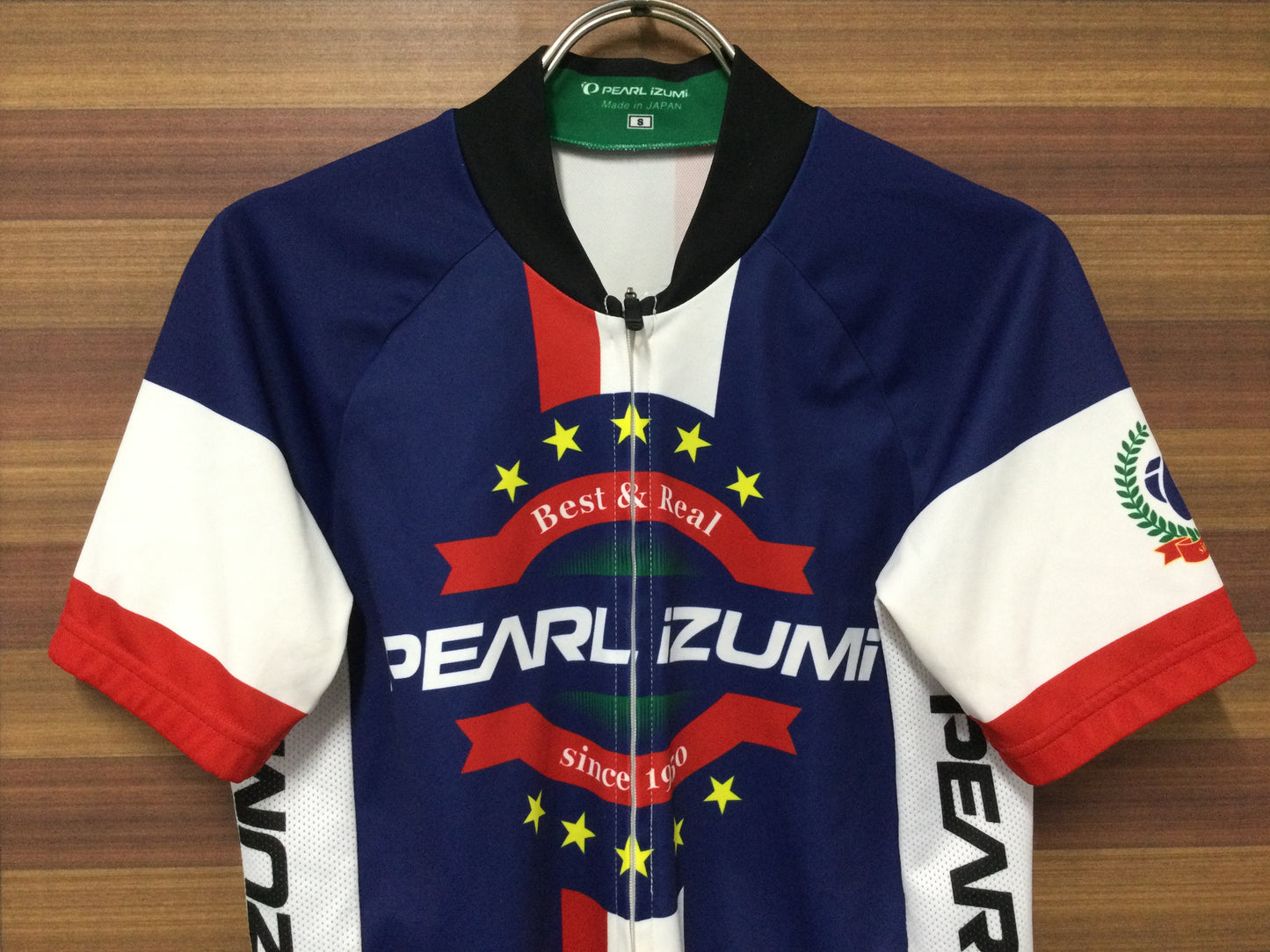 GO507 パールイズミ PEARL iZUMi 半袖 サイクルジャージ 青/白 S