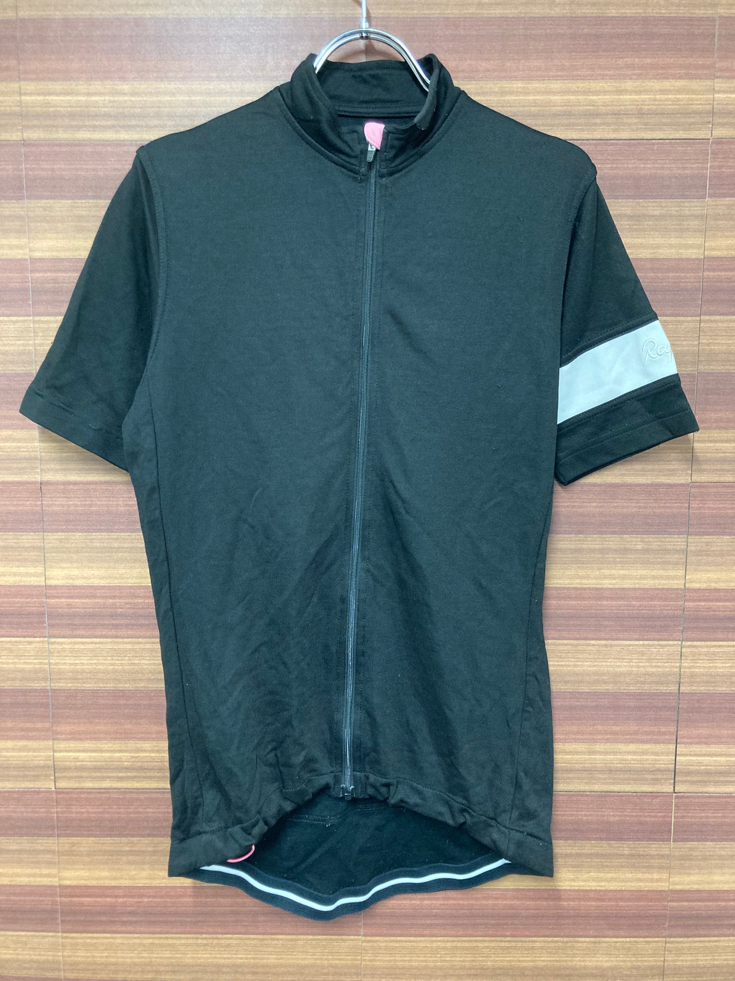GZ497 ラファ Rapha クラブジャージ CLUB JERSEY 半袖 黒 M ※擦れ
