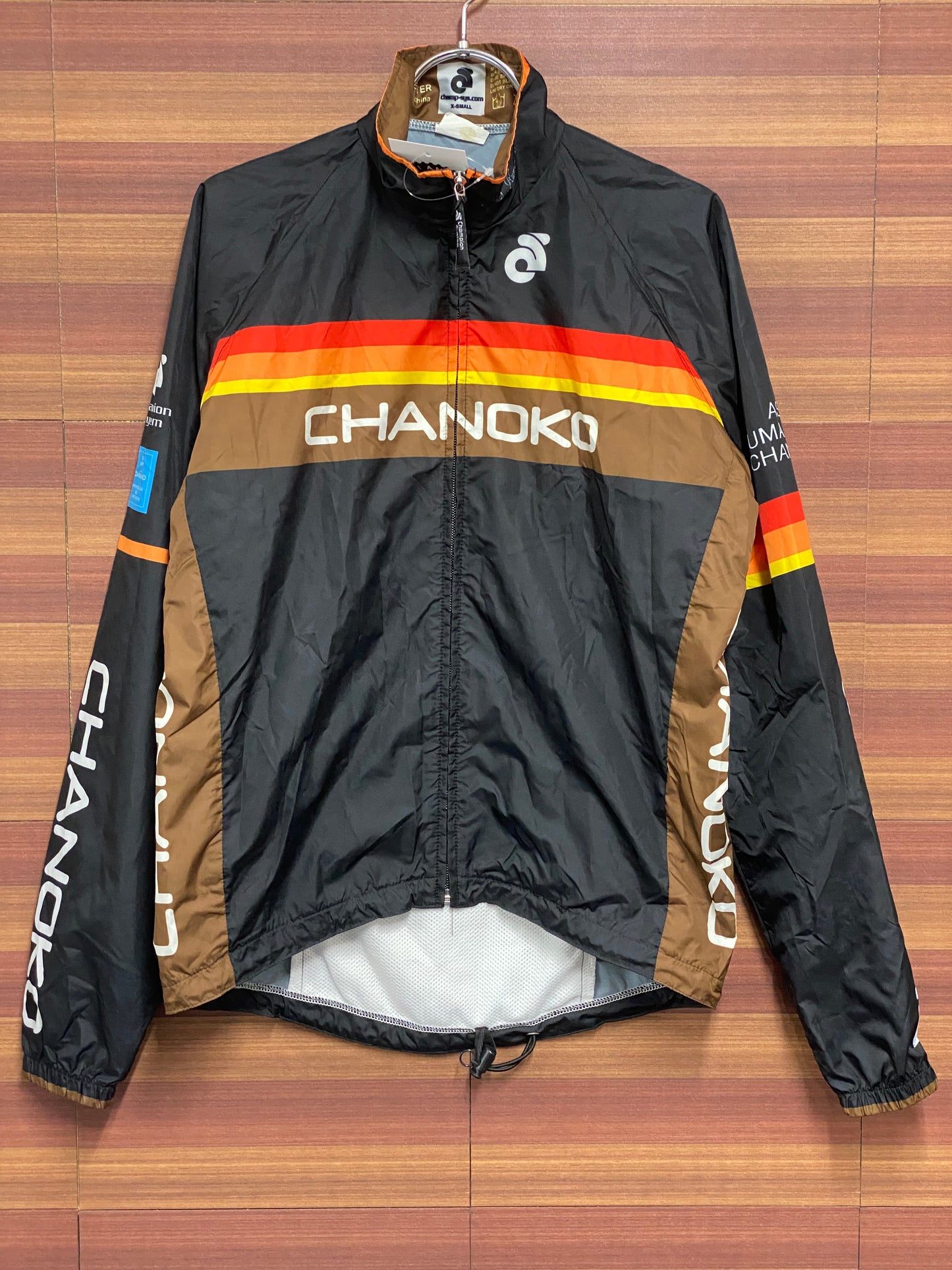 HC969 チャンピオンシステム CHAMPION SYSTEM 長袖 ウィンドブレーカー 紺 XS