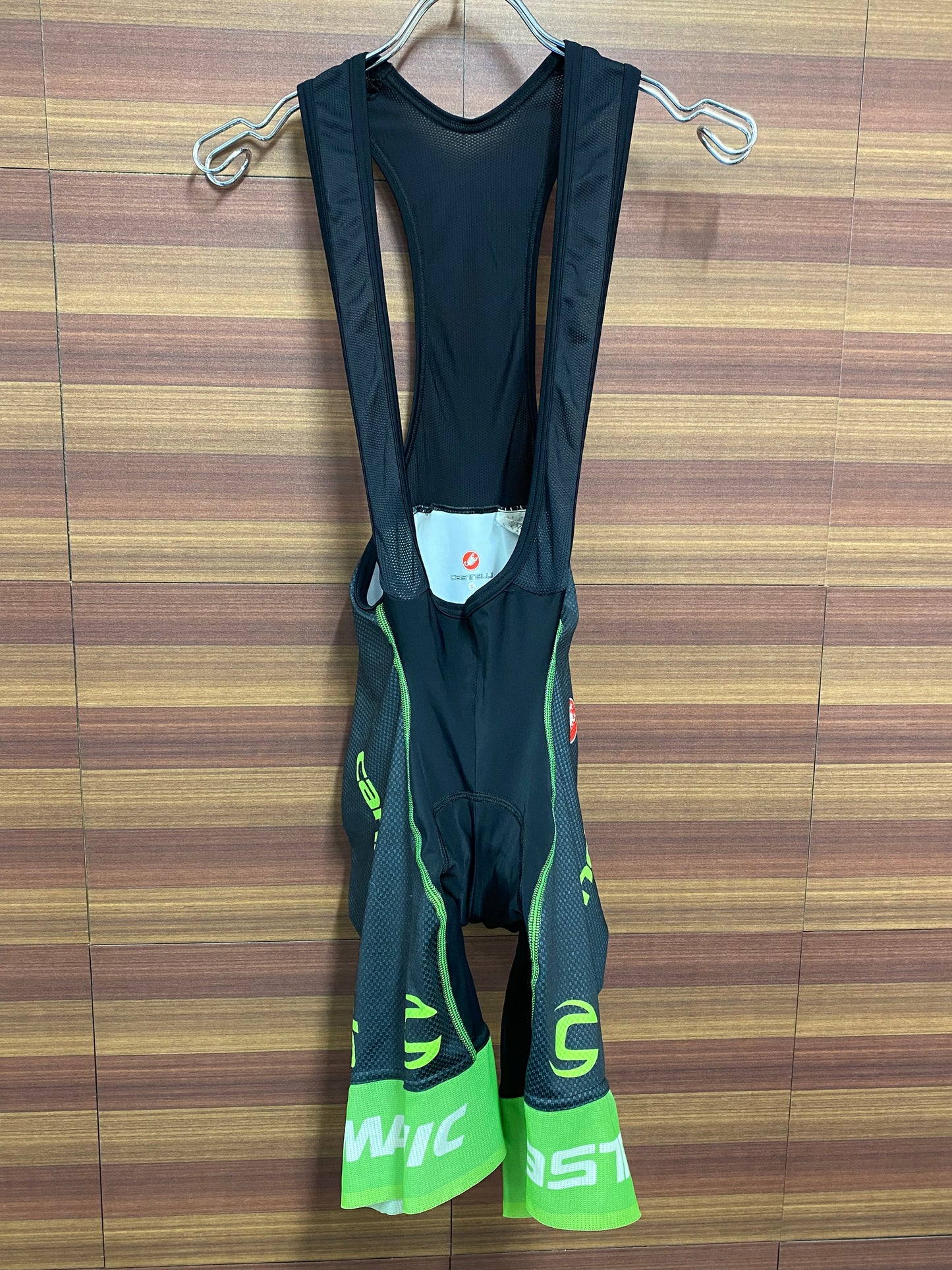 GX311 カステリ CASTELLI ビブショーツ 黒 S スレあり タバコ臭 CANNONDALE