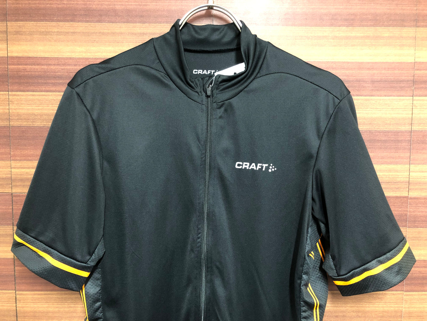 GG456 クラフト CRAFT 半袖サイクルジャージ 黒 M