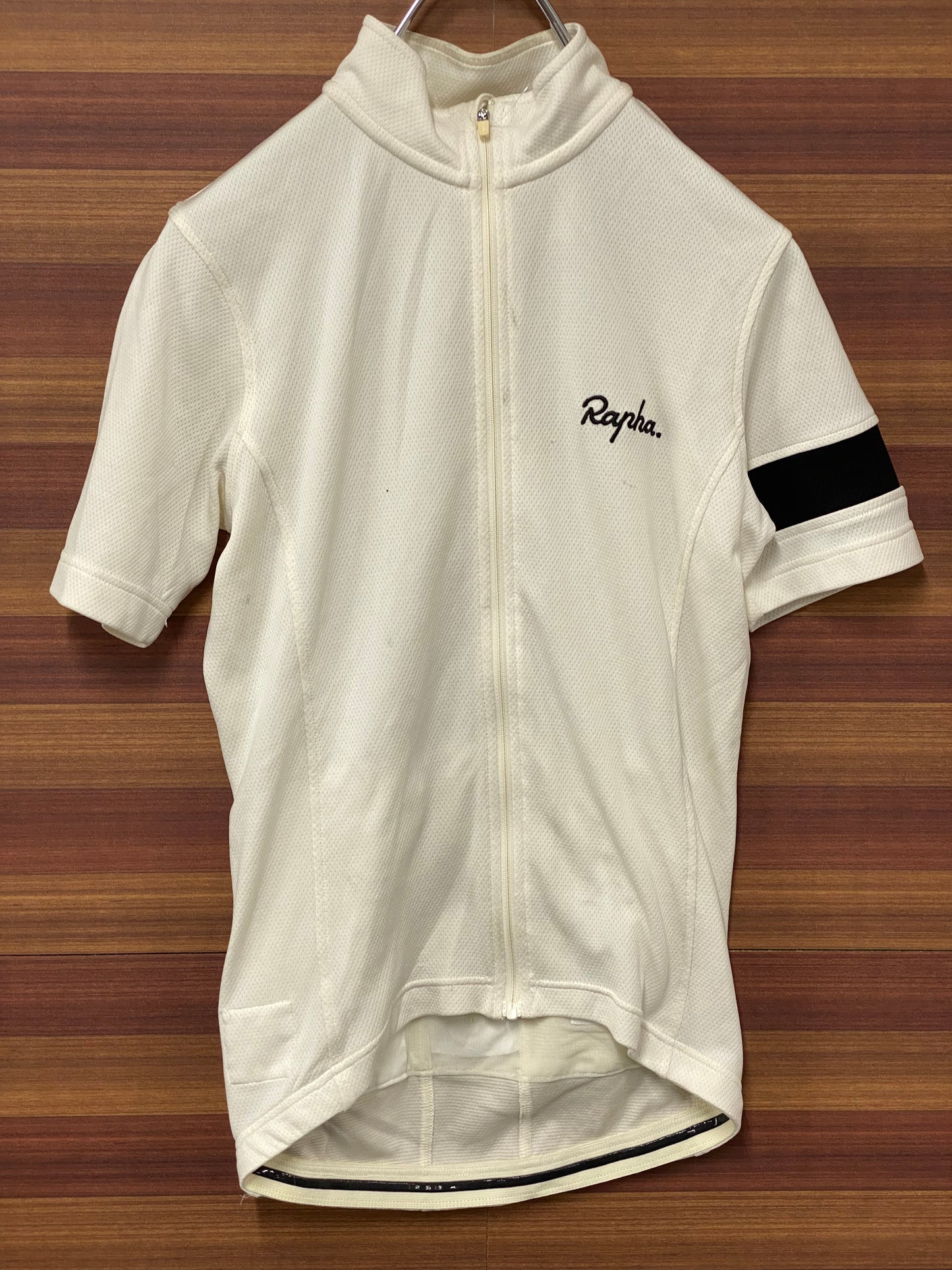 GC875 ラファ Rapha ライトウェイトジャージ LIGHTWEIGHT JERSEY 白 XS 小汚れあり