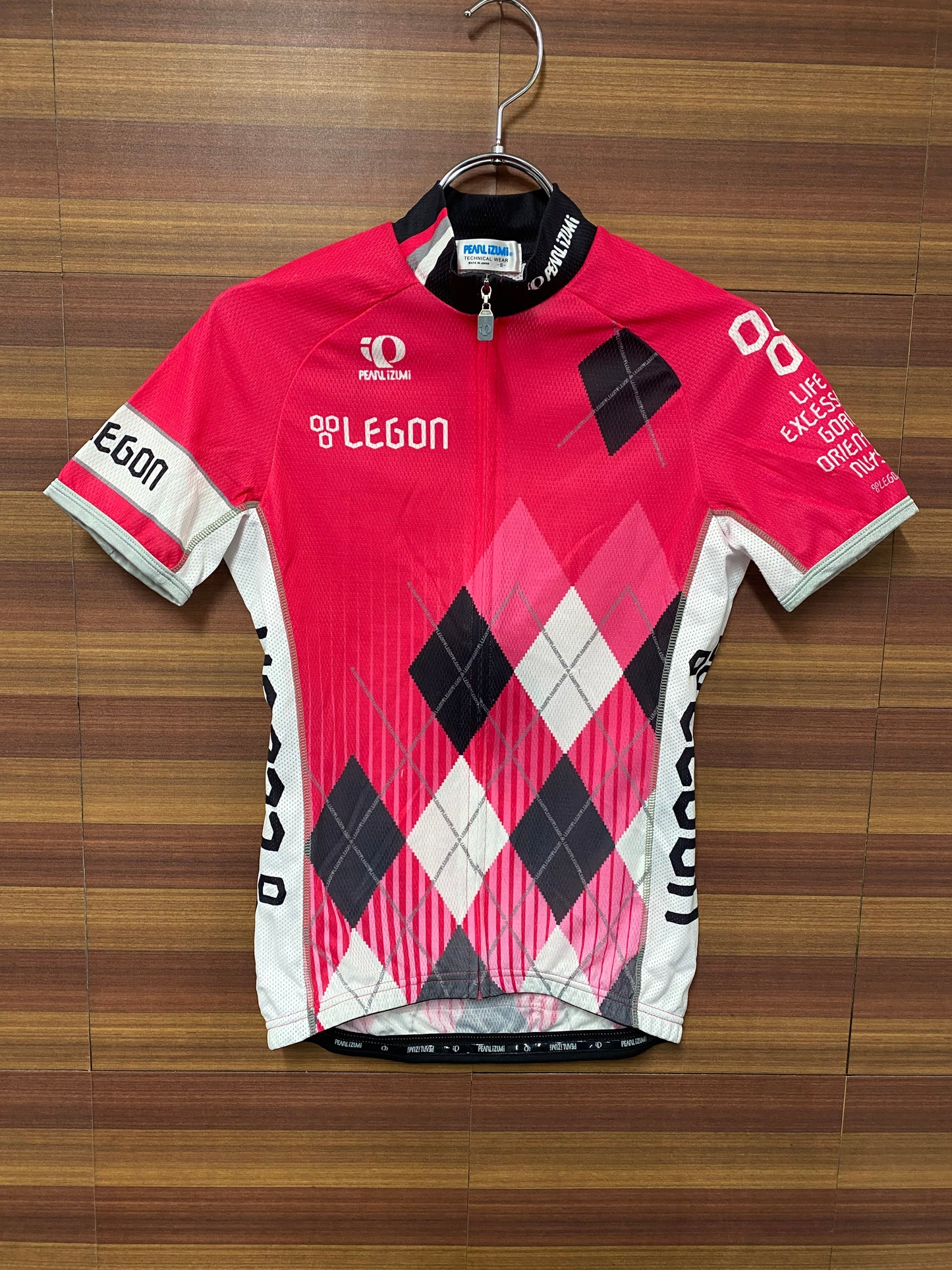 HB170 パールイズミ PEARL iZUMi 半袖 サイクルジャージ LEGON ピンク S