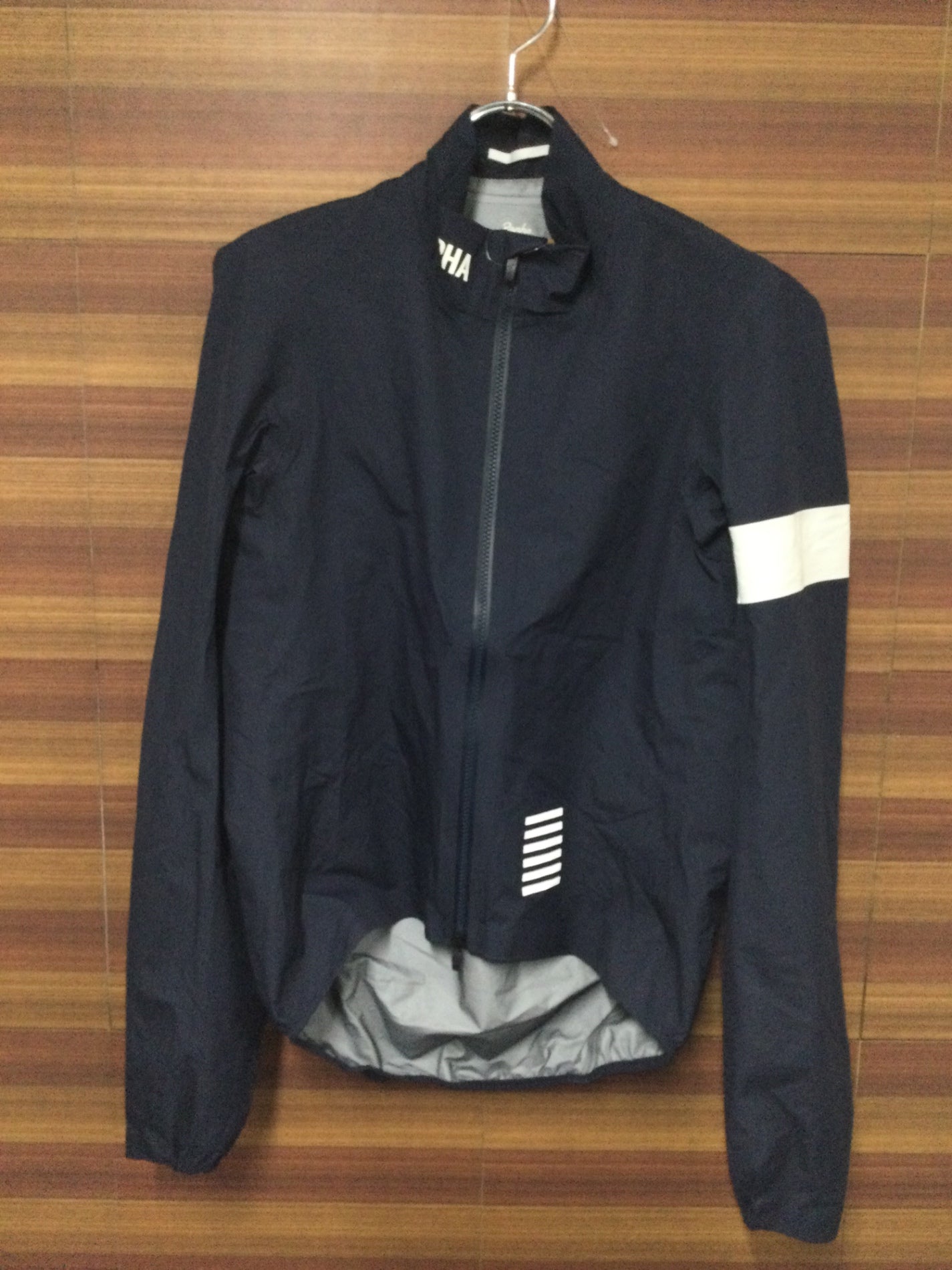 HP398 ラファ Rapha プロチームレインジャケット PRO TEAM RAIN JACKET 紺 S