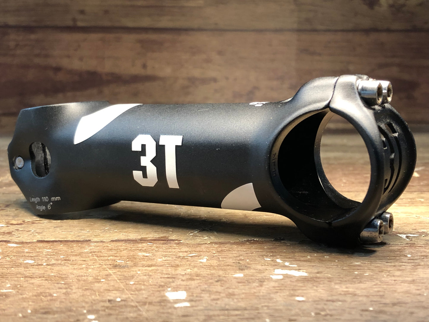 FW191 3T ARX II PRO ステム φ31.8 110mm 黒白 ※傷あり
