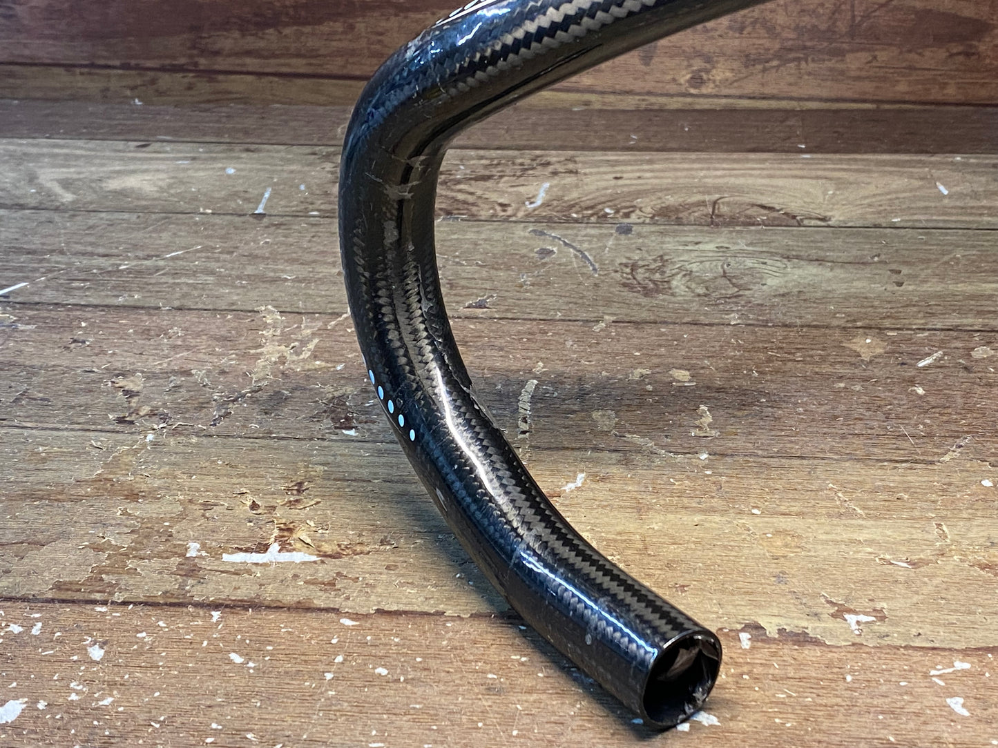 GY698 ITM UNIKA カーボン ドロップハンドル Φ25.8mm エンドC-C 420mm