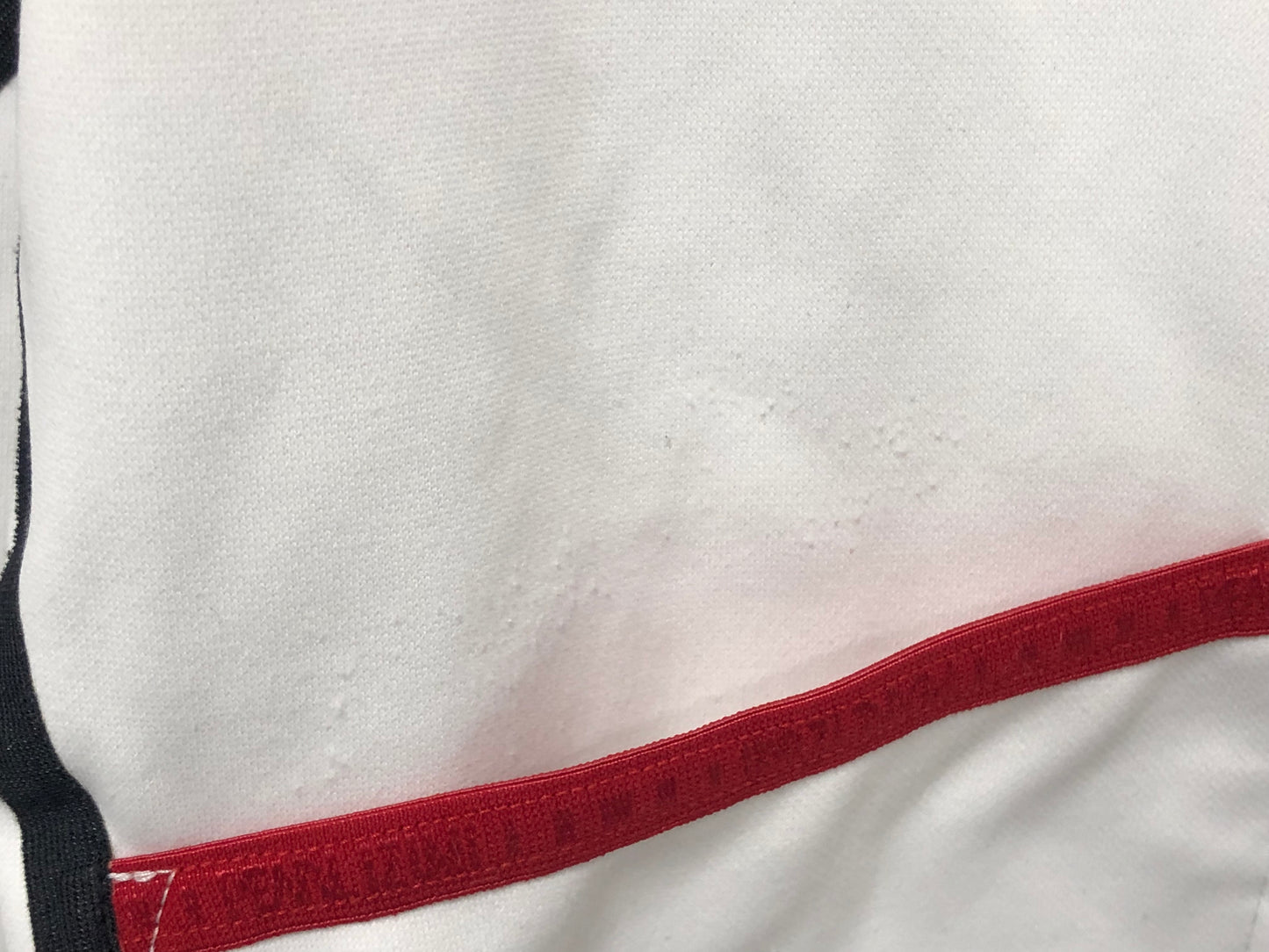GZ015 パールイズミ PEARL iZUMi 長袖 サイクルジャケット 白 M 裏起毛 ※擦れ