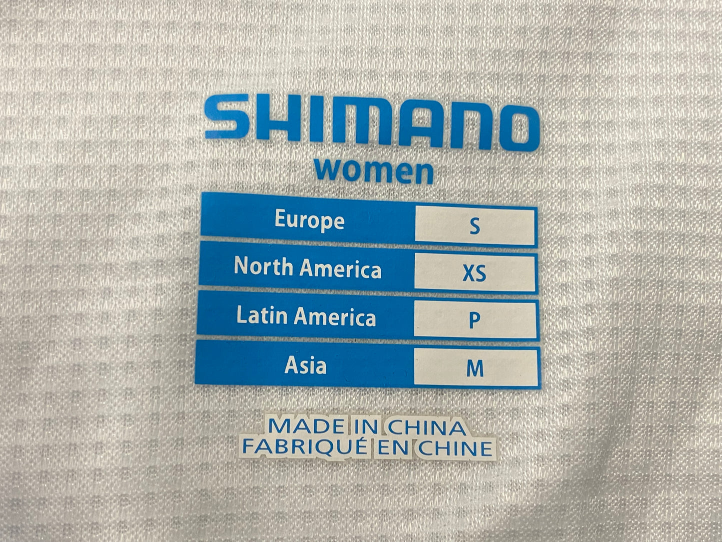 GQ505 シマノ SHIMANO 半袖 サイクルジャージ 青/黒 レディース M