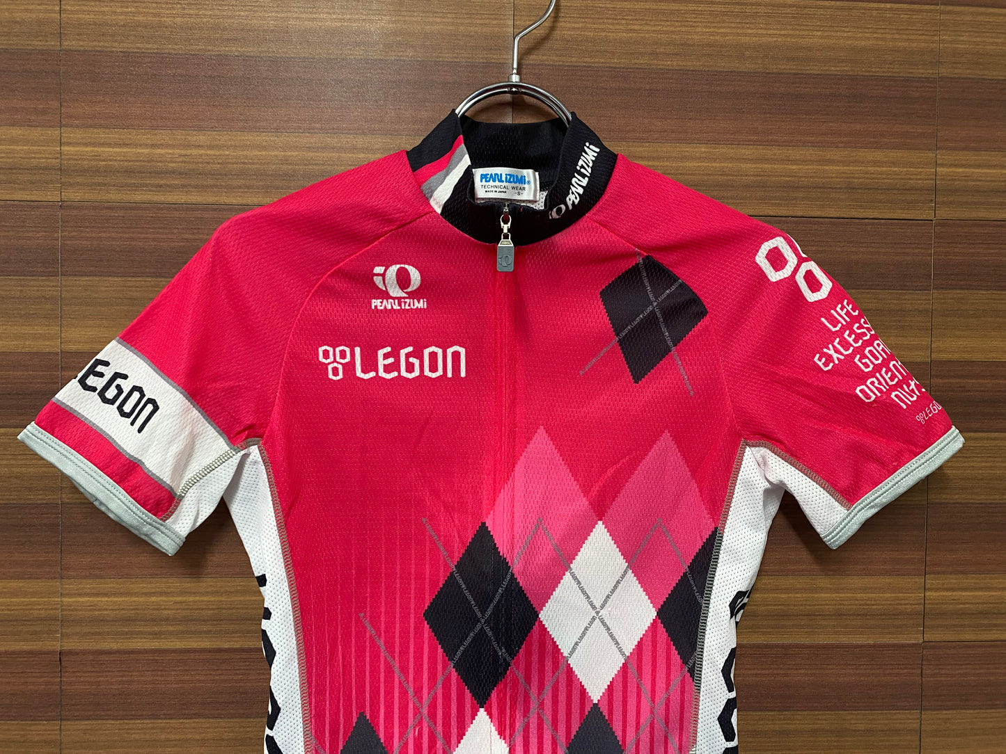 HB170 パールイズミ PEARL iZUMi 半袖 サイクルジャージ LEGON ピンク S