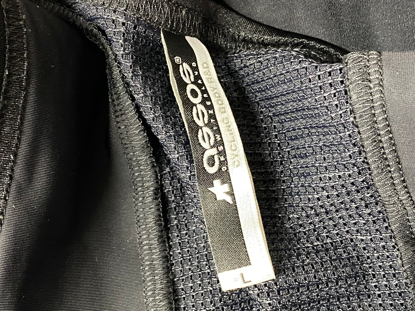 FV340 アソス assos AIRBLOCK851 ロングタイツ 黒 L ※毛玉