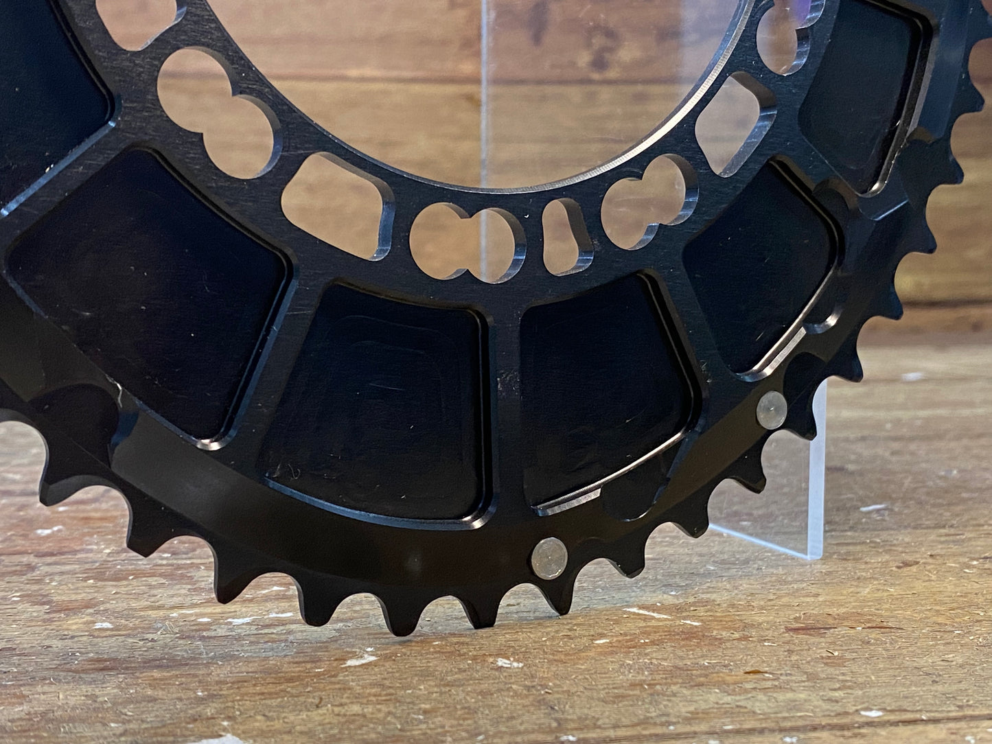 GV661 ローター ROTOR Q-RINGS AERO LIMITED BLACK アウターチェーンリング 50T 未使用品