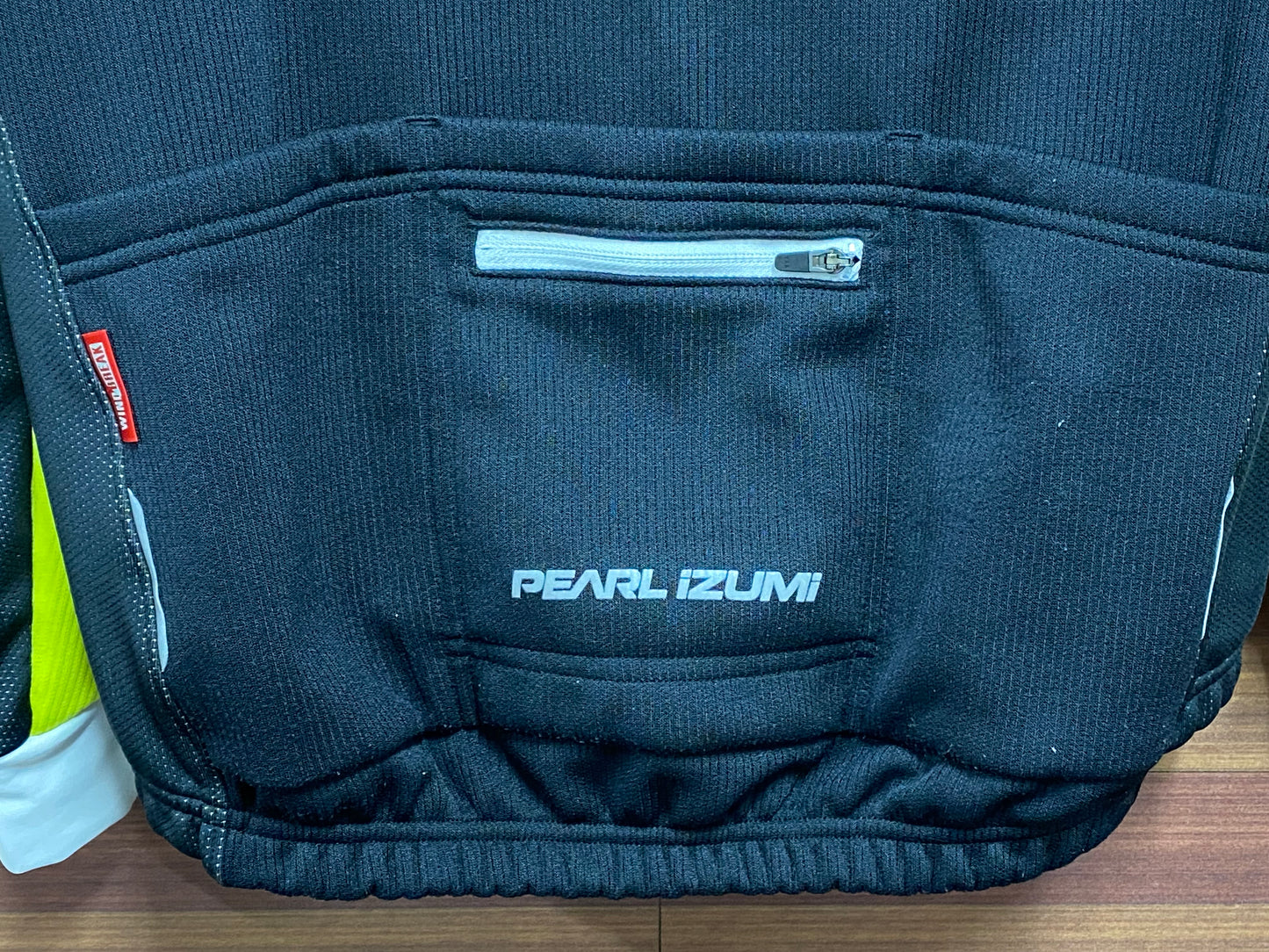 GU184 パールイズミ PEARL iZUMi 長袖 サイクルジャケット 白 黒 S
