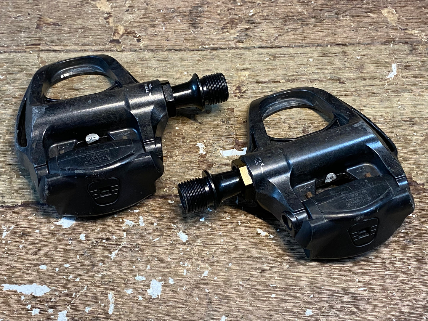 GW390 シマノ SHIMANO 105 PD-5800 ビンディングペダル ※ガタあり
