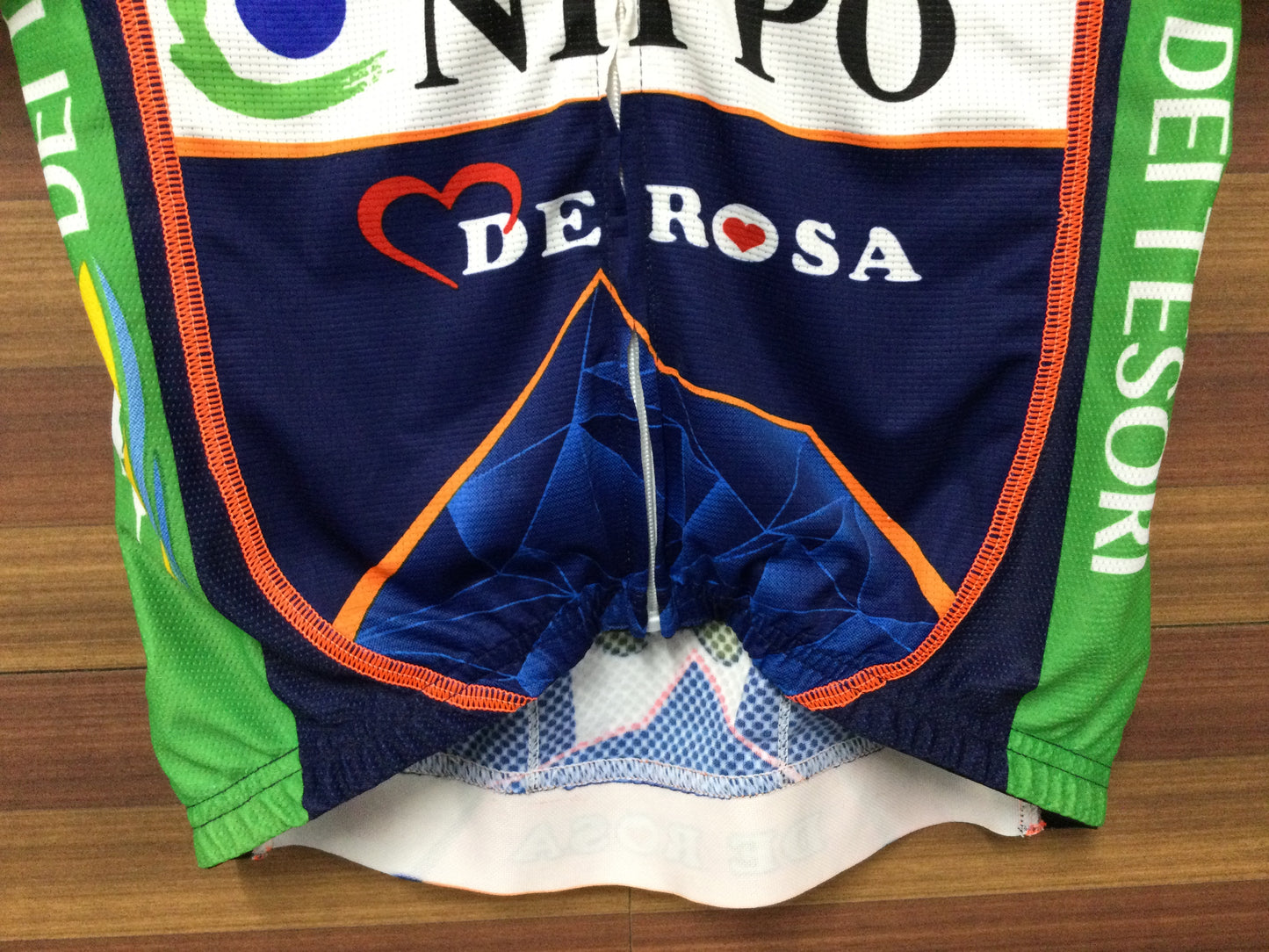 GP092 MS TINA 半袖サイクルジャージ NIPPO オレンジ 紺 XS