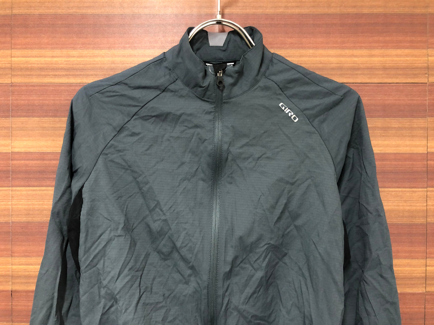 FQ010 ジロ GIRO 長袖 ウィンドブレーカー グレー XS