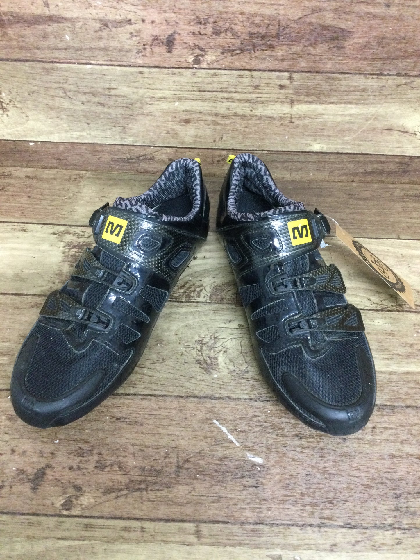 FT342 マビック MAVIC ゼリウムアルティメイト Zxellium Ultimate ビンディングシューズ 黒 EU39 1/3 SPD-SL