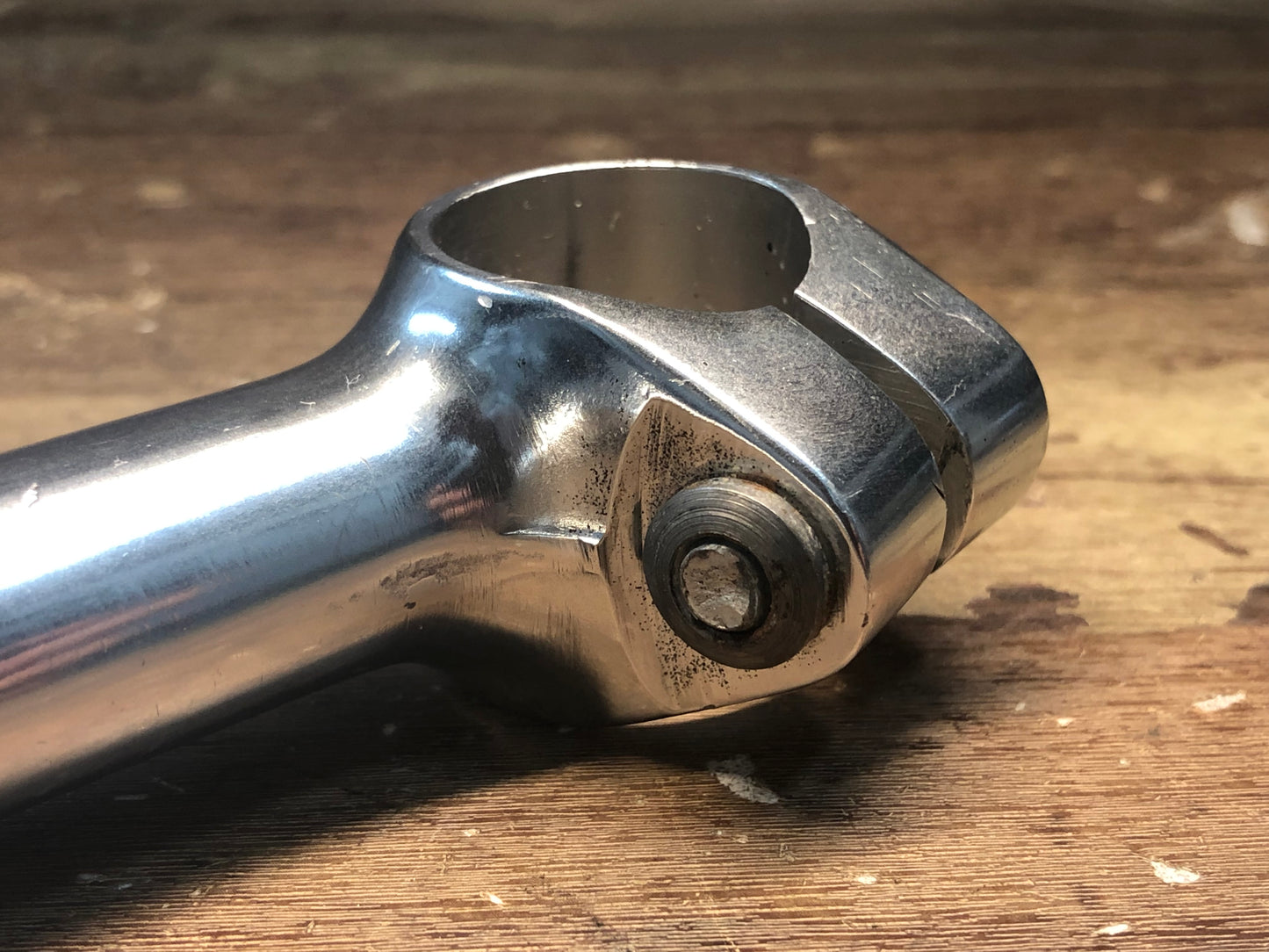 GW296 3T 3ttt Wenger スレッド クイル ステム 120mm Φ25.4 コラム径22.2mm ※傷あり