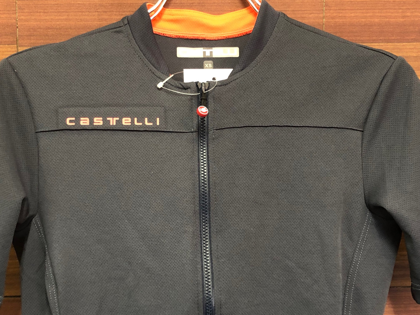 IR209 カステリ castelli 半袖サイクルジャージ グレーXS レディース
