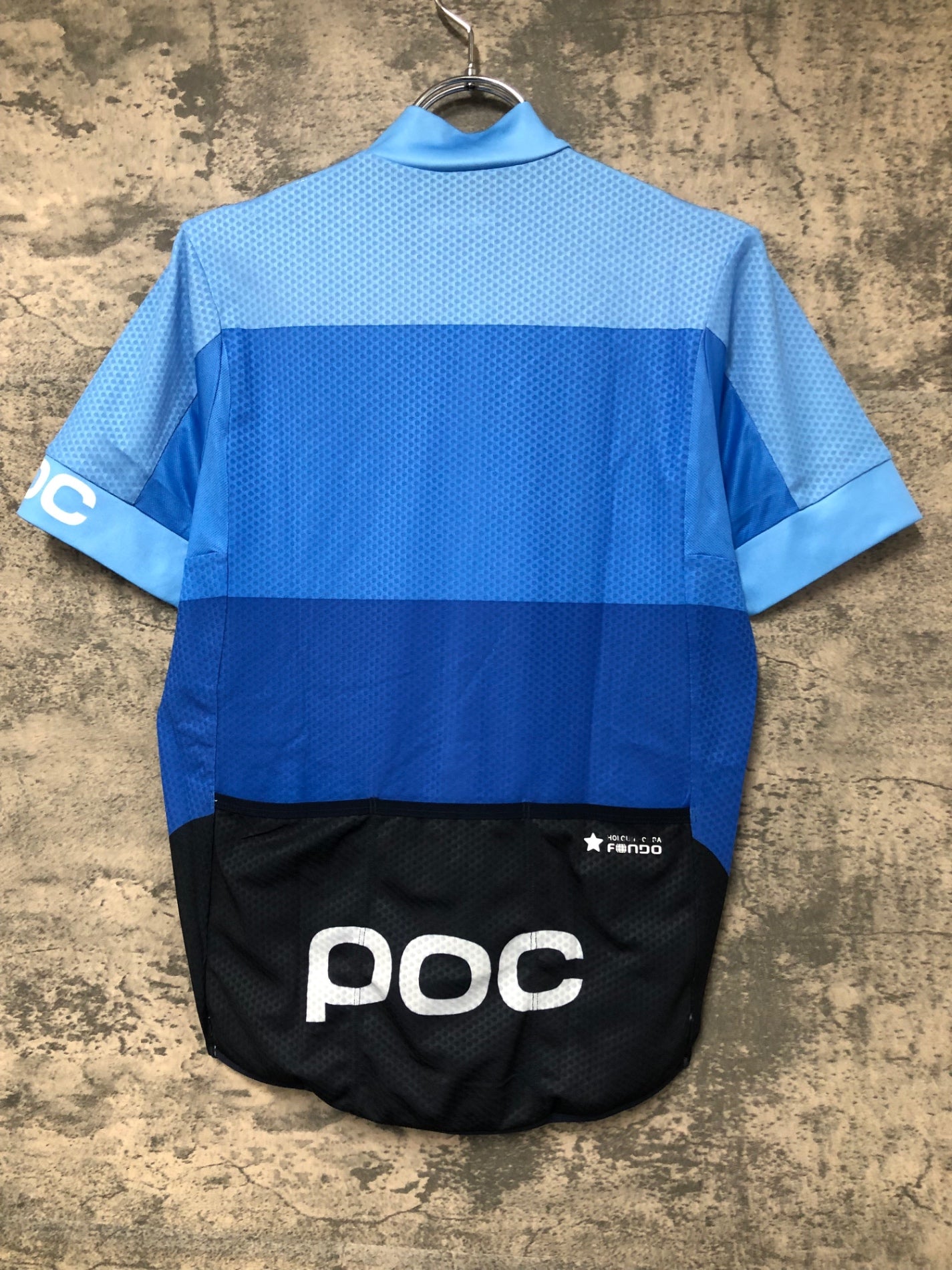 IX577 ポック POC 半袖サイクルジャージ 水色 S