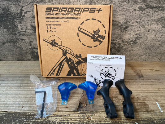 IX264 スピアグリップスプラス SPIRGRIPS+ MTBモデル コンポジット バーグリップ Φ22.2