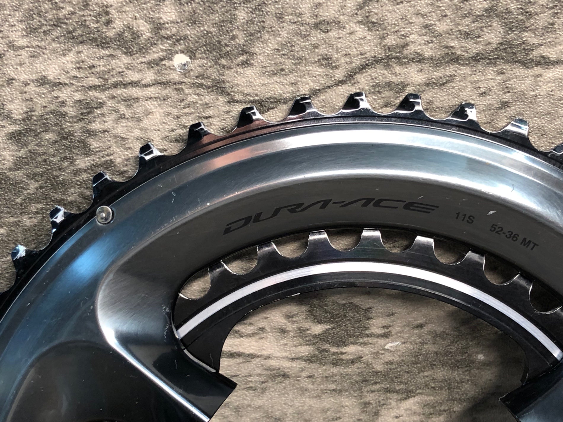 【現金特価】 デュラエース SHIMANO シマノ IZ614 DURA-ACE チェーン FC-R9100 チェーンリング