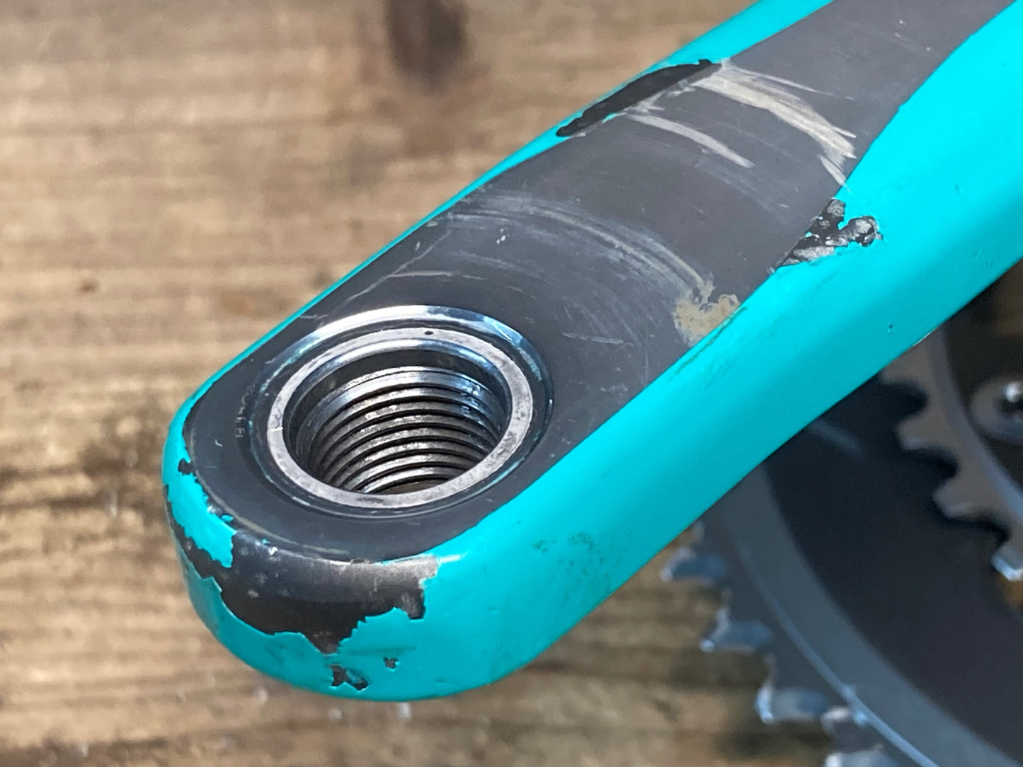 IW356 シマノ SHIMANO デュラエース DURA-ACE FC-7900 クランクセット 50/34T 170mm カスタムペイント