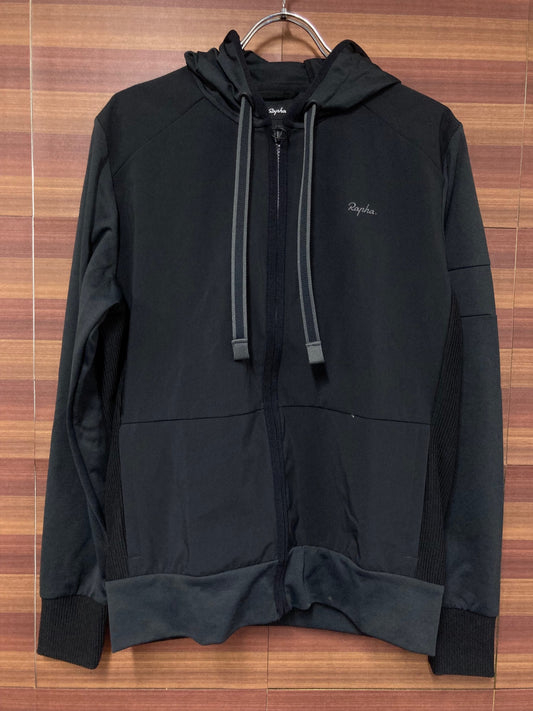 HL804 ラファ Rapha トランスファー フーディー TRANSFER HOODIE 黒 S