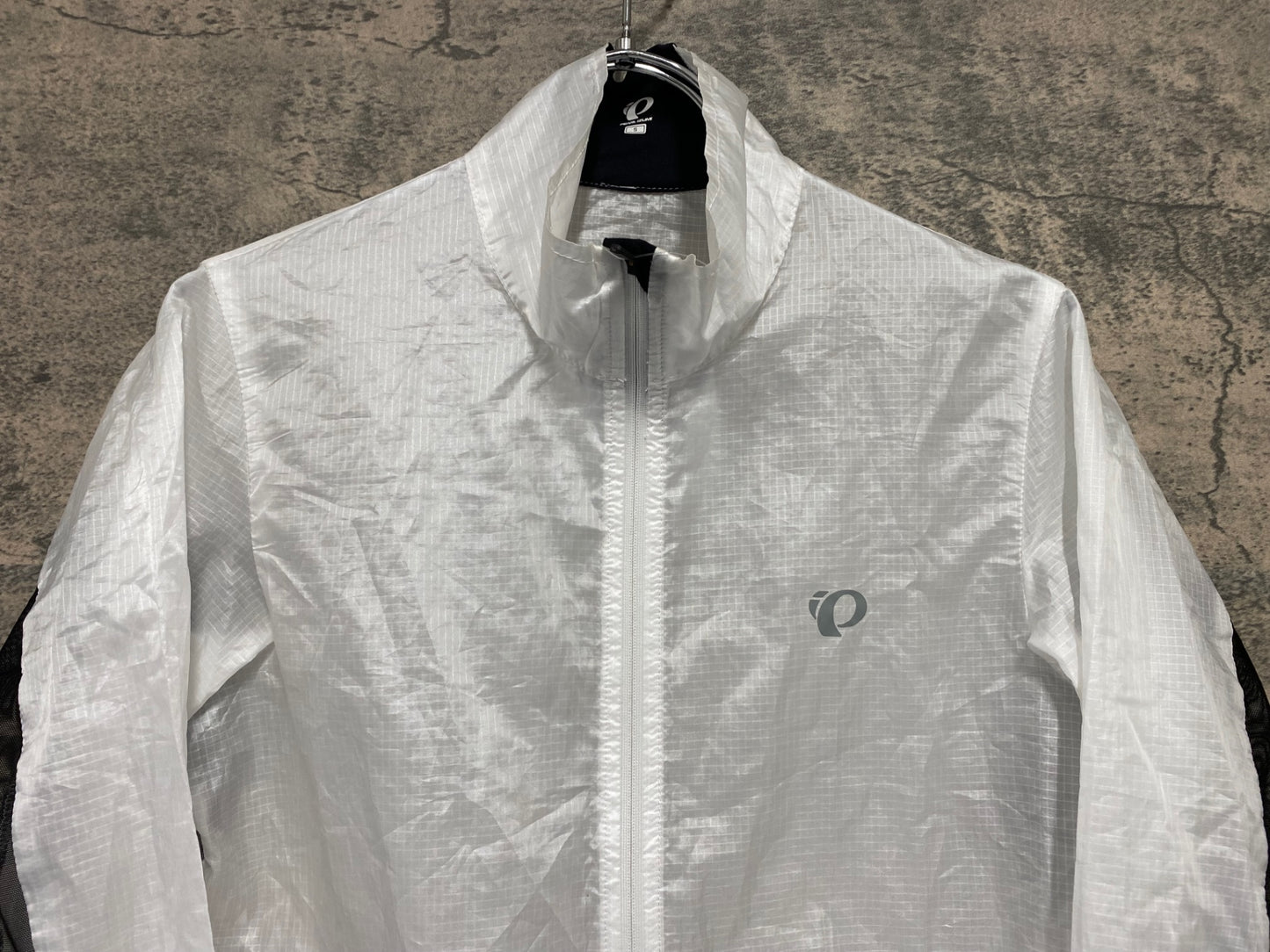 IY213 パールイズミ PEARL iZUMi 長袖 ウインドブレイカー 白 S