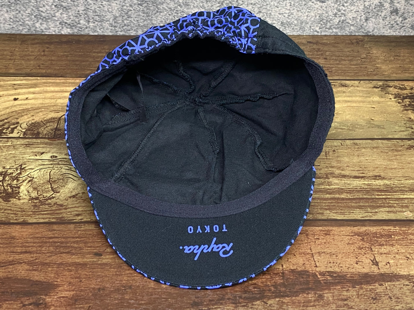 IY262 ラファ Rapha CLUB HOUSE MERCH CAP サイクルキャップ 紺 黒 ワンサイズ