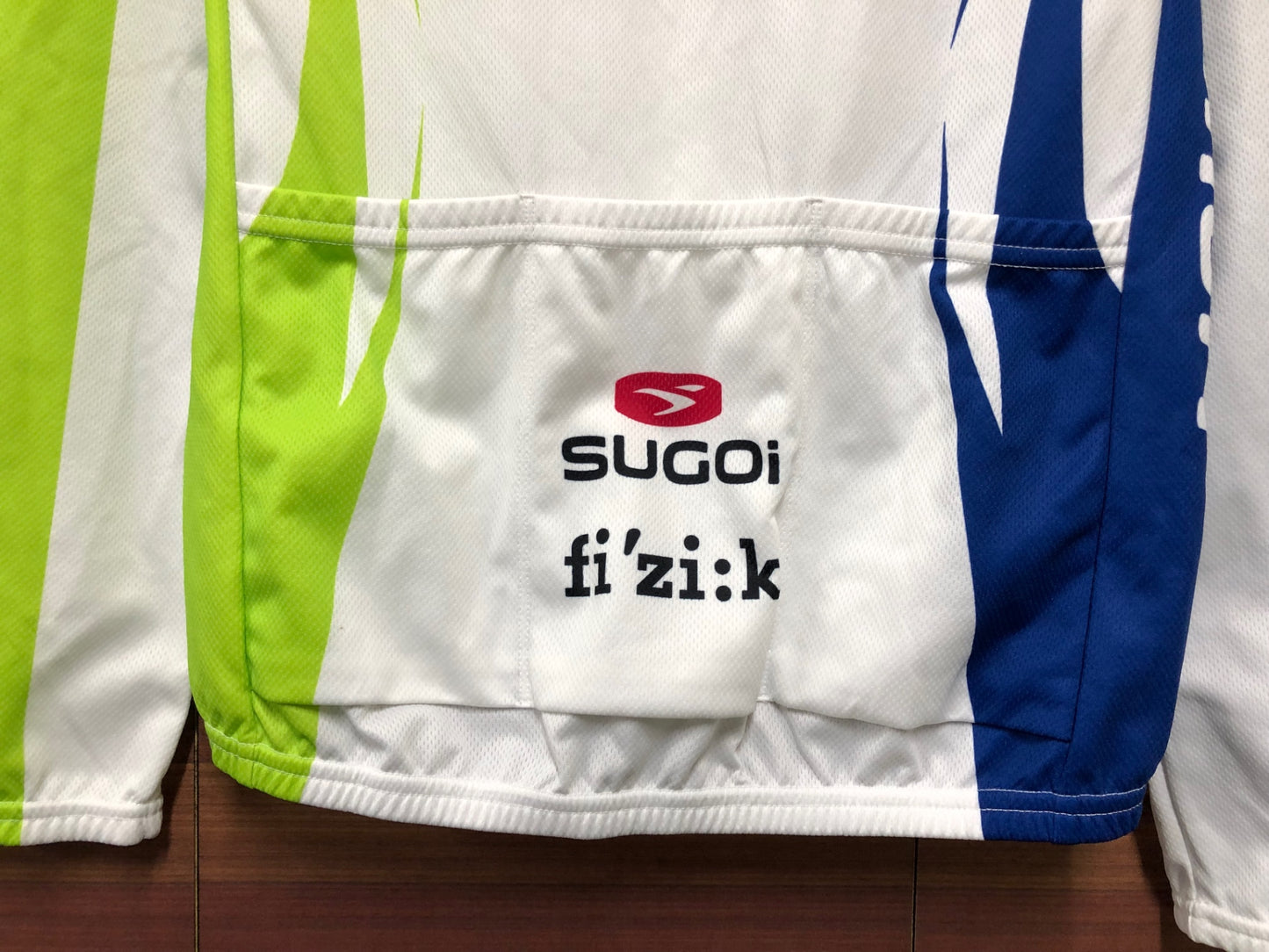 IN747 スゴイ SUGOI 長袖 サイクルジャージ 白 M Cannondale