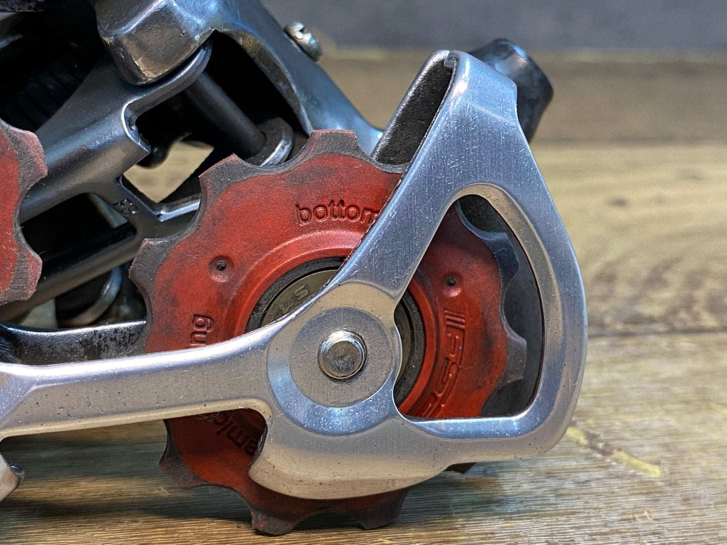 HC783 シマノ SHIMANO 105 RD-5600 リアディレイラー 10S 社外プーリー