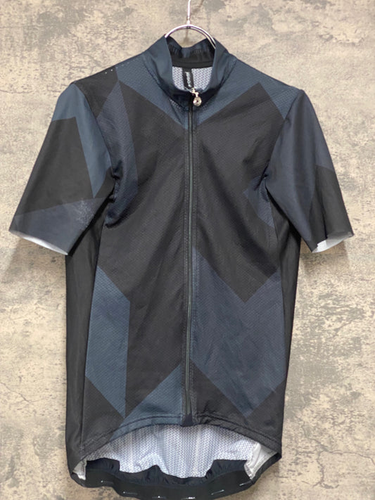 JB907 アソス ASSOS LTD EDITION ROCK 半袖 サイクルジャージ 黒 M ※スレ