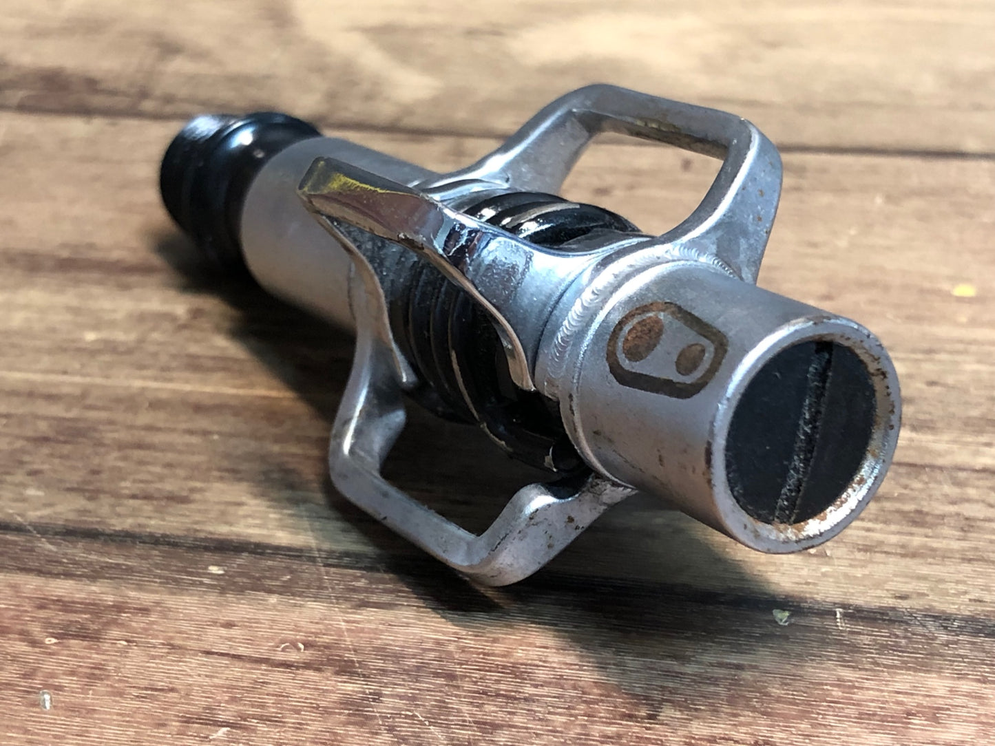 IR225 クランクブラザーズ crankbrothers エッグビーター eggbeater 1 ビンディングペダル クロモリシャフト シルバー